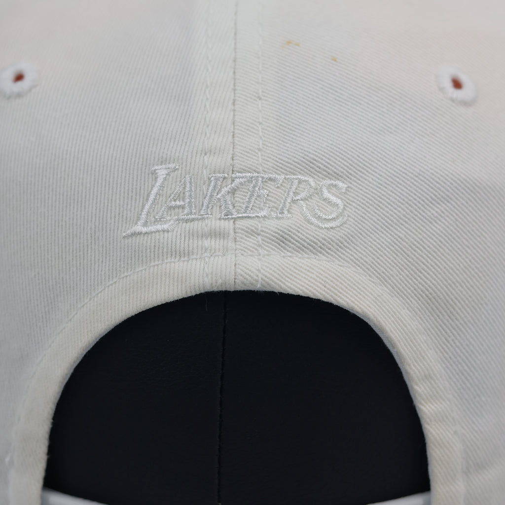 NBA Los Angeles Lakers Off-White Thrifted  Hat