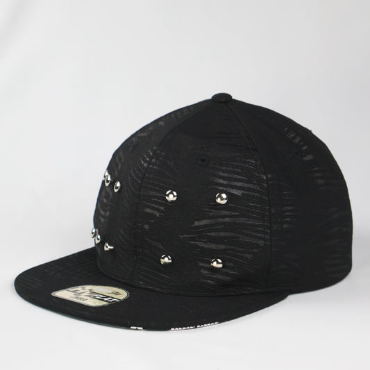 NBA Sacramento Kings Studded Snapback Cap - Black