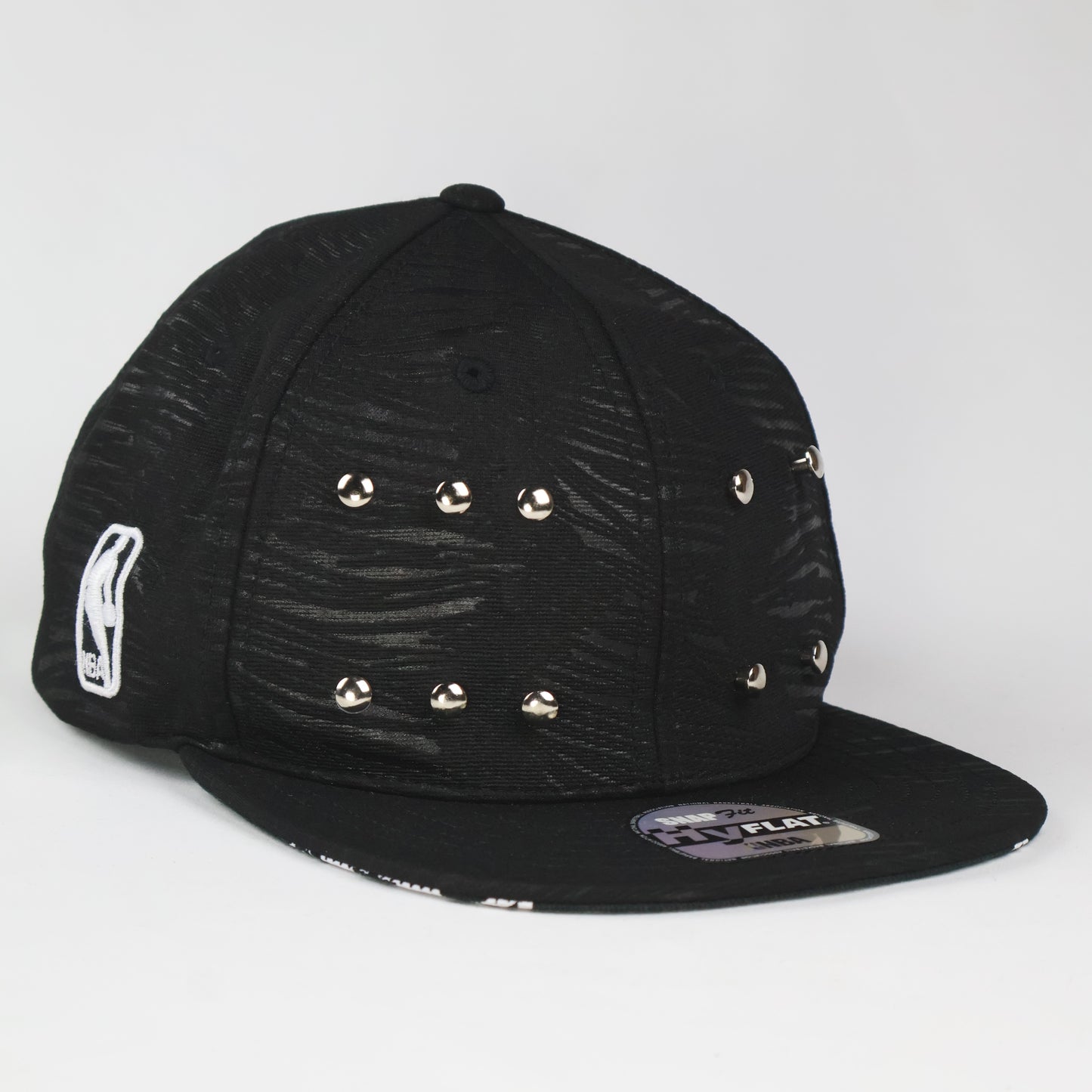 NBA Sacramento Kings Studded Snapback Cap - Black