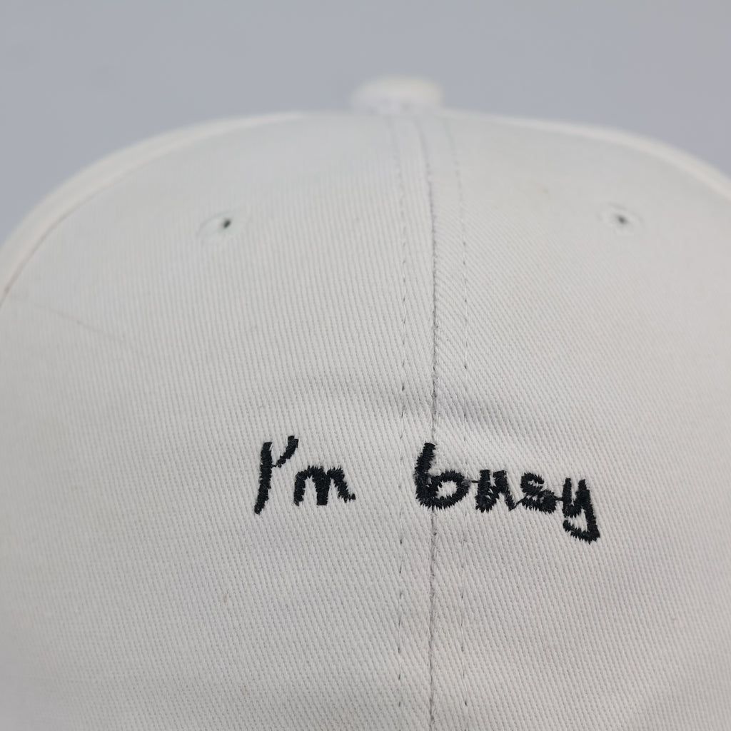 Thrifted Minimalist Graphic Baseball Cap
