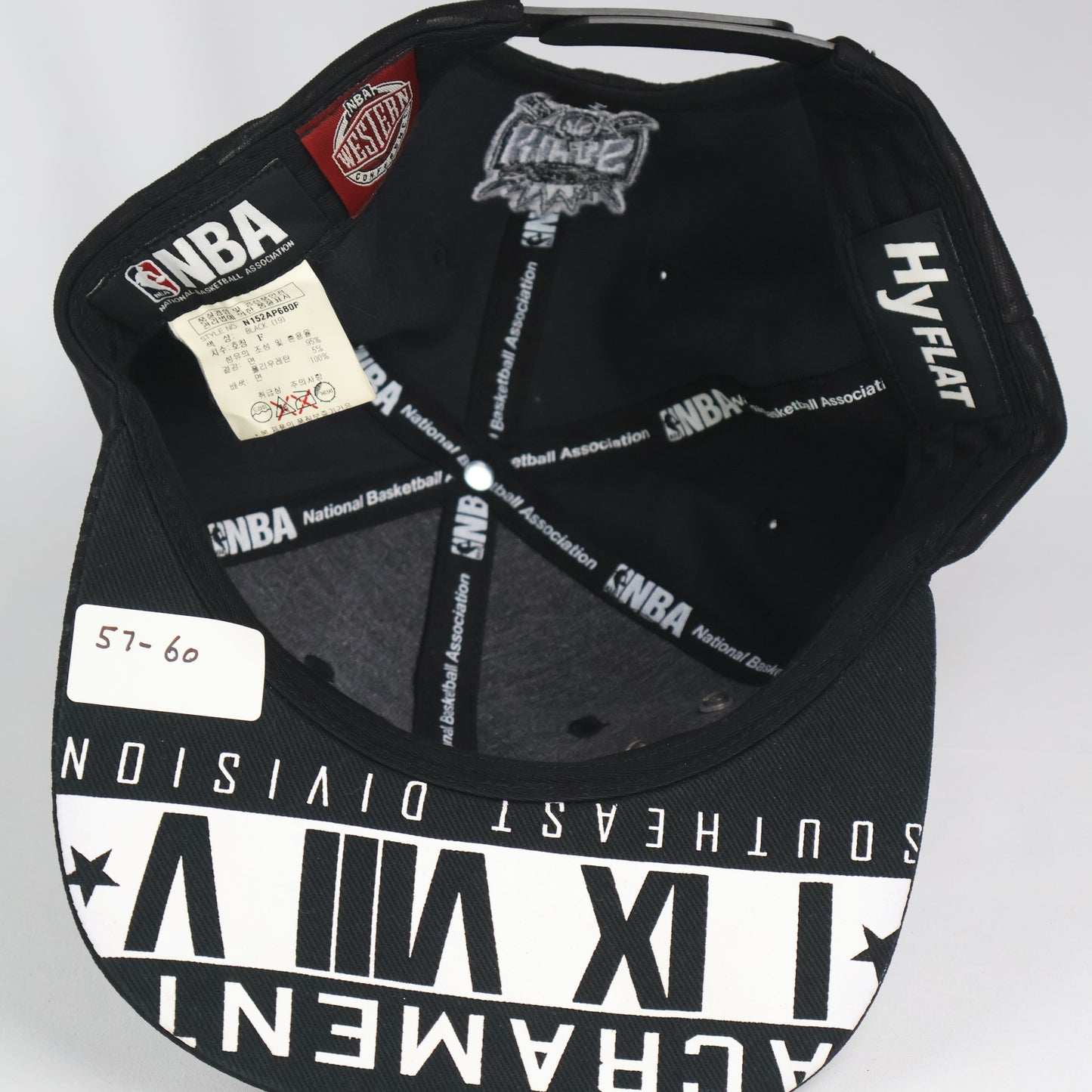 NBA Sacramento Kings Studded Snapback Cap - Black