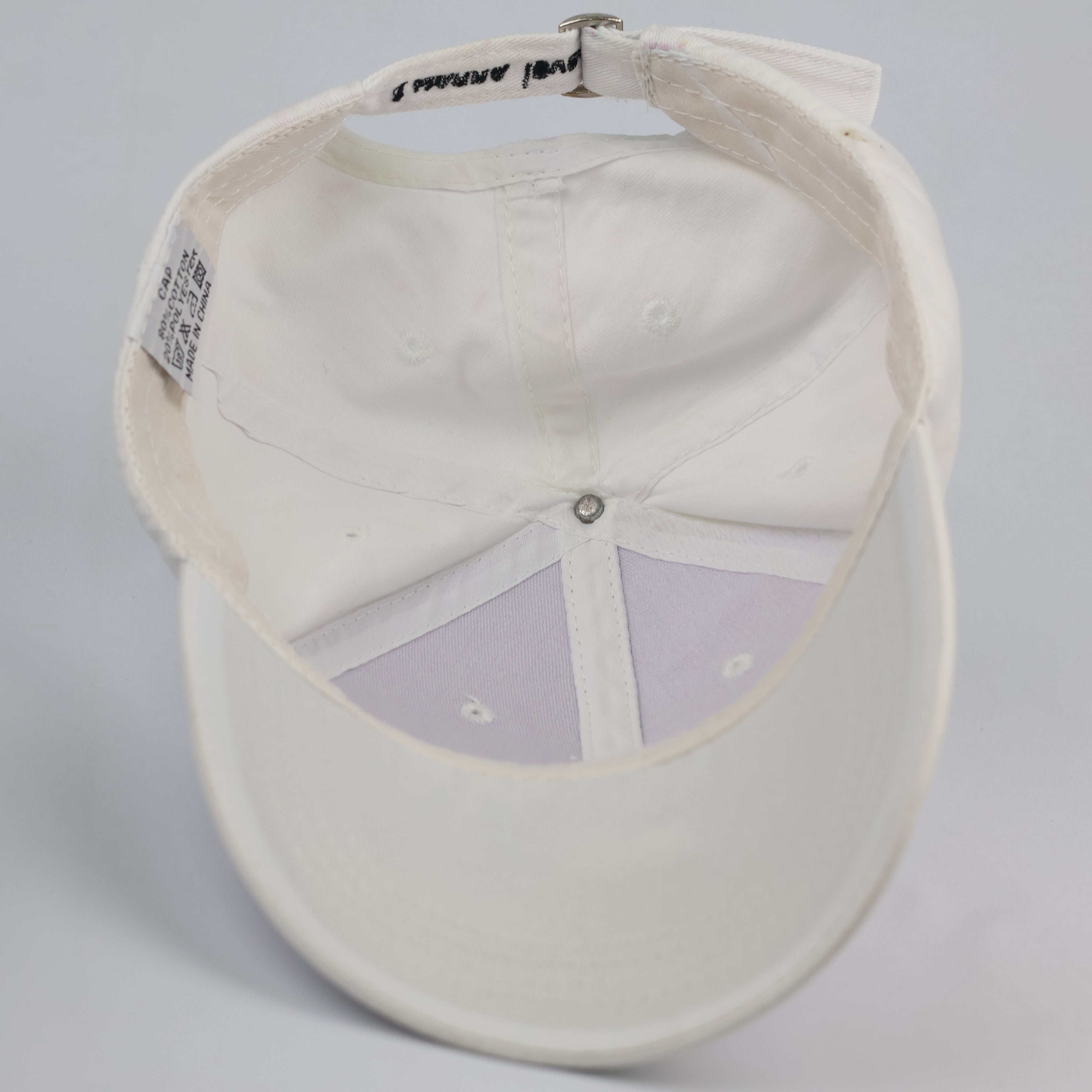 Thrifted Minimalist Graphic Baseball Cap