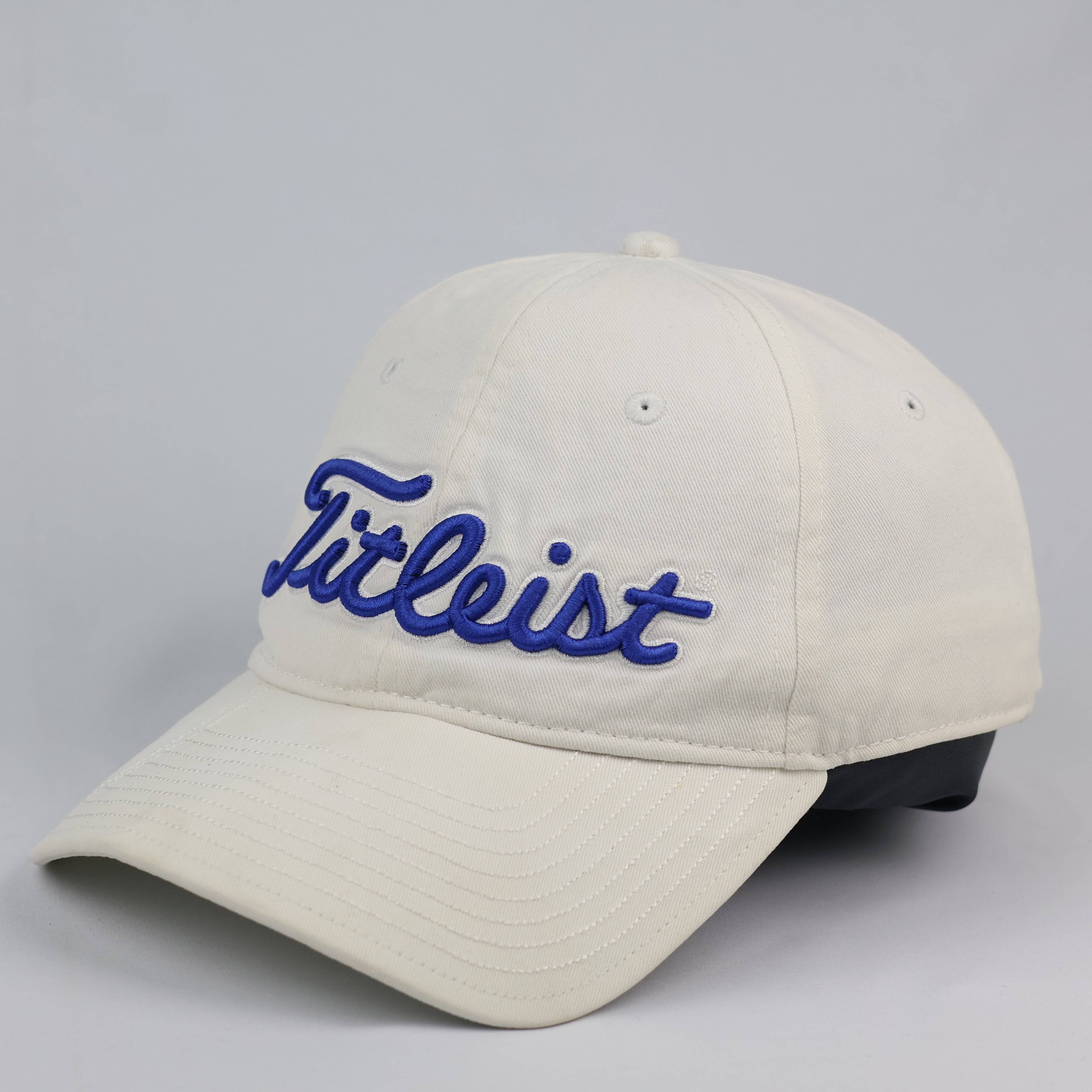 Thrifted Titleist Embroidered Golf Hat | Cream White | Size 56-58cm