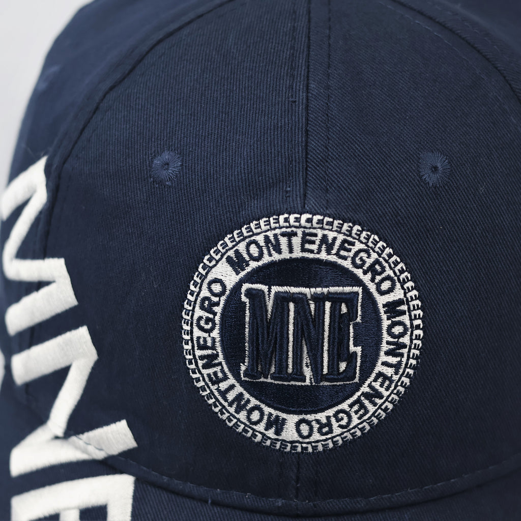MNE Montenegro Heritage Navy Baseball Hat