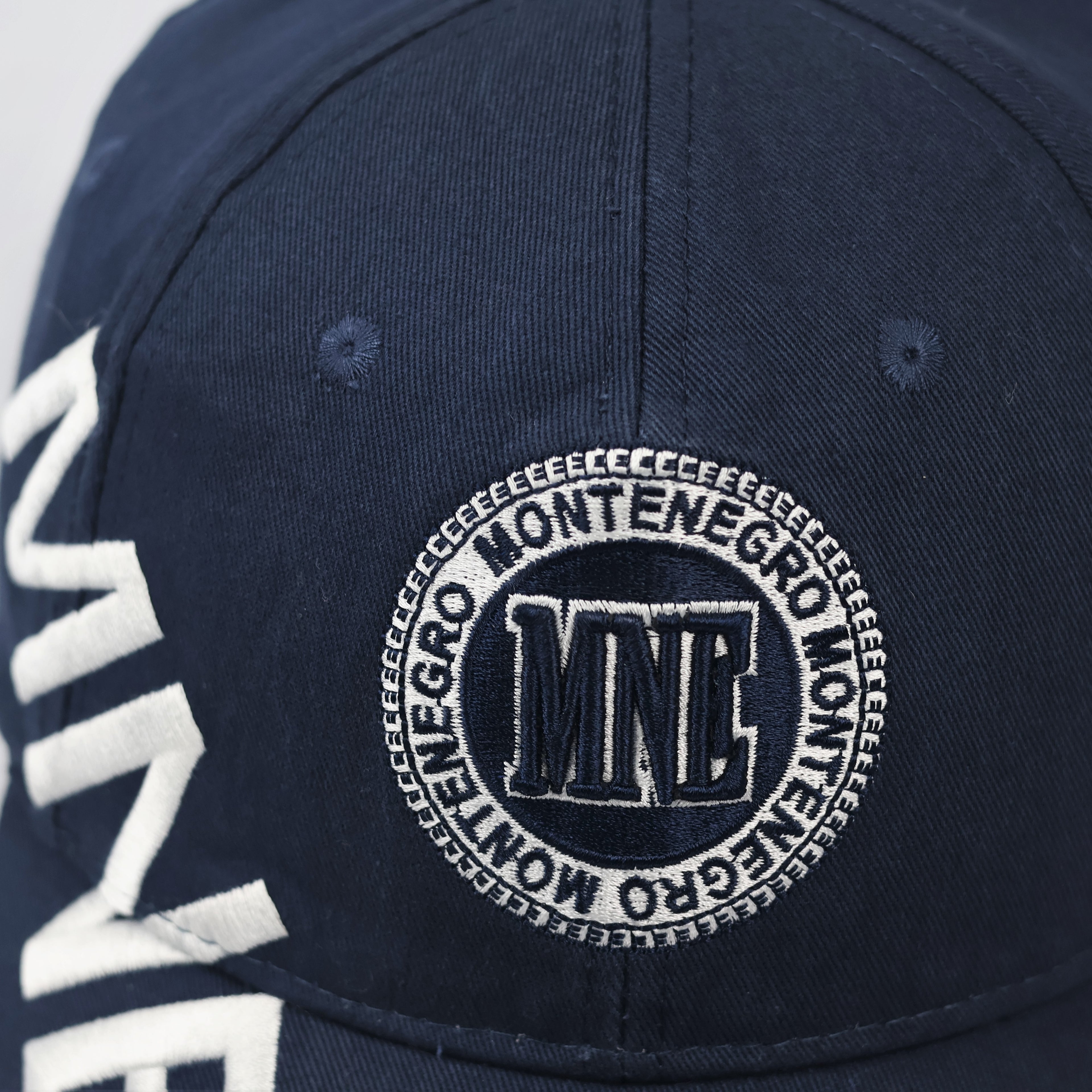 MNE Montenegro Heritage Navy Baseball Hat