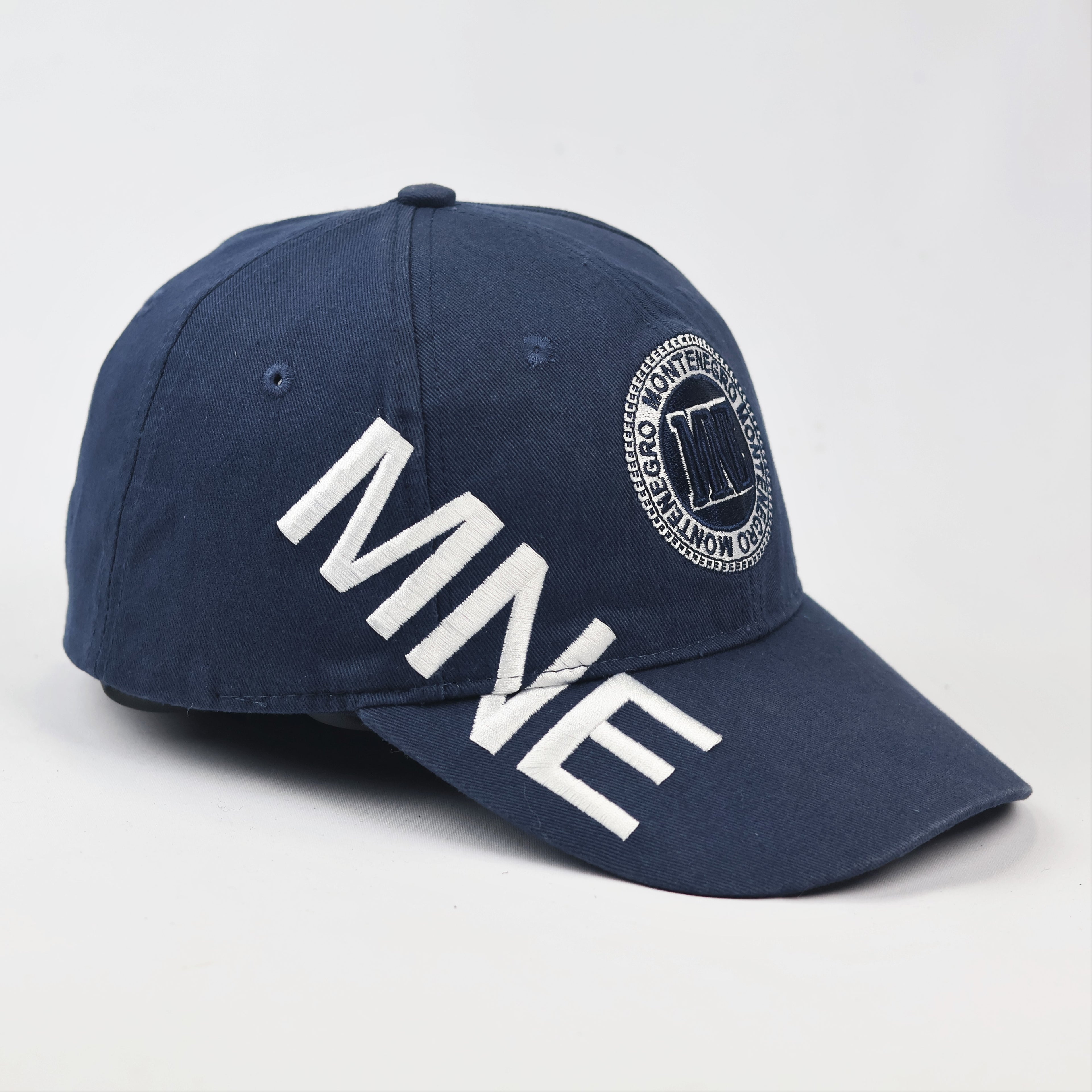 MNE Montenegro Heritage Navy Baseball Hat