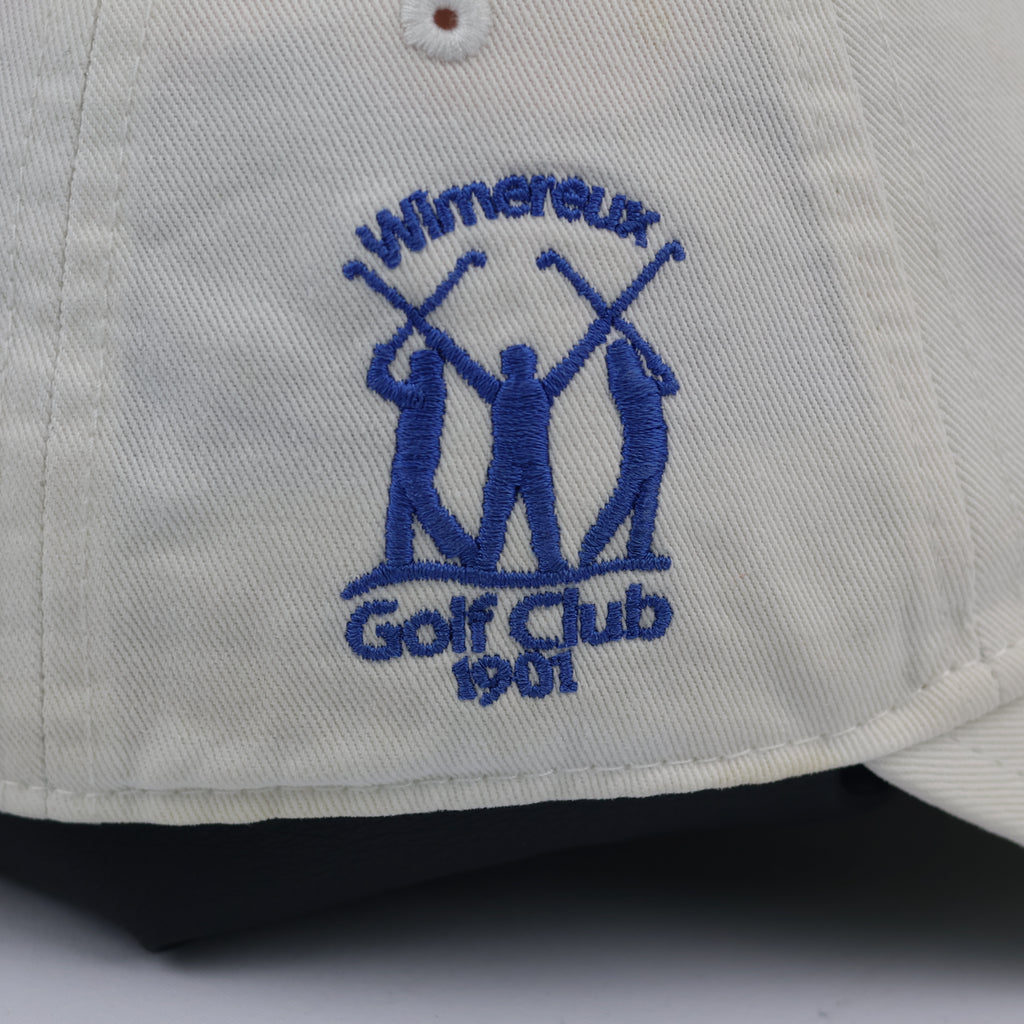 Thrifted Titleist Embroidered Golf Hat | Cream White | Size 56-58cm