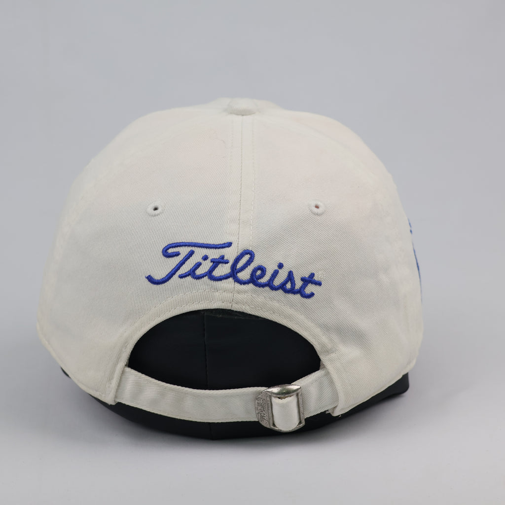 Thrifted Titleist Embroidered Golf Hat | Cream White | Size 56-58cm
