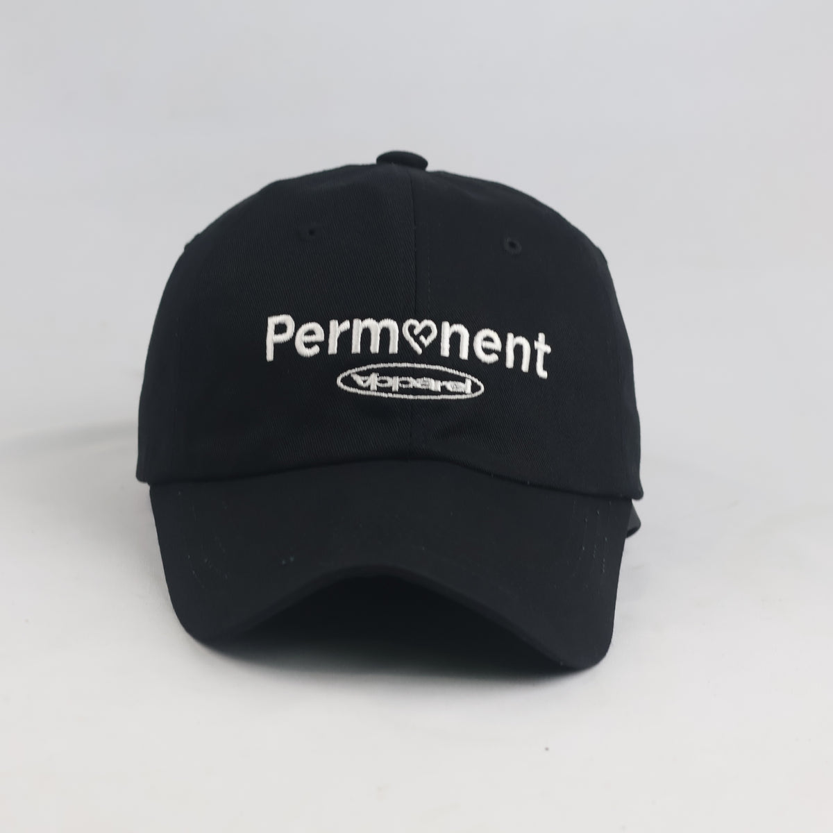 Thrifted Black Embroidered Permanent Slogan Hat (58-60 cm) | 10250