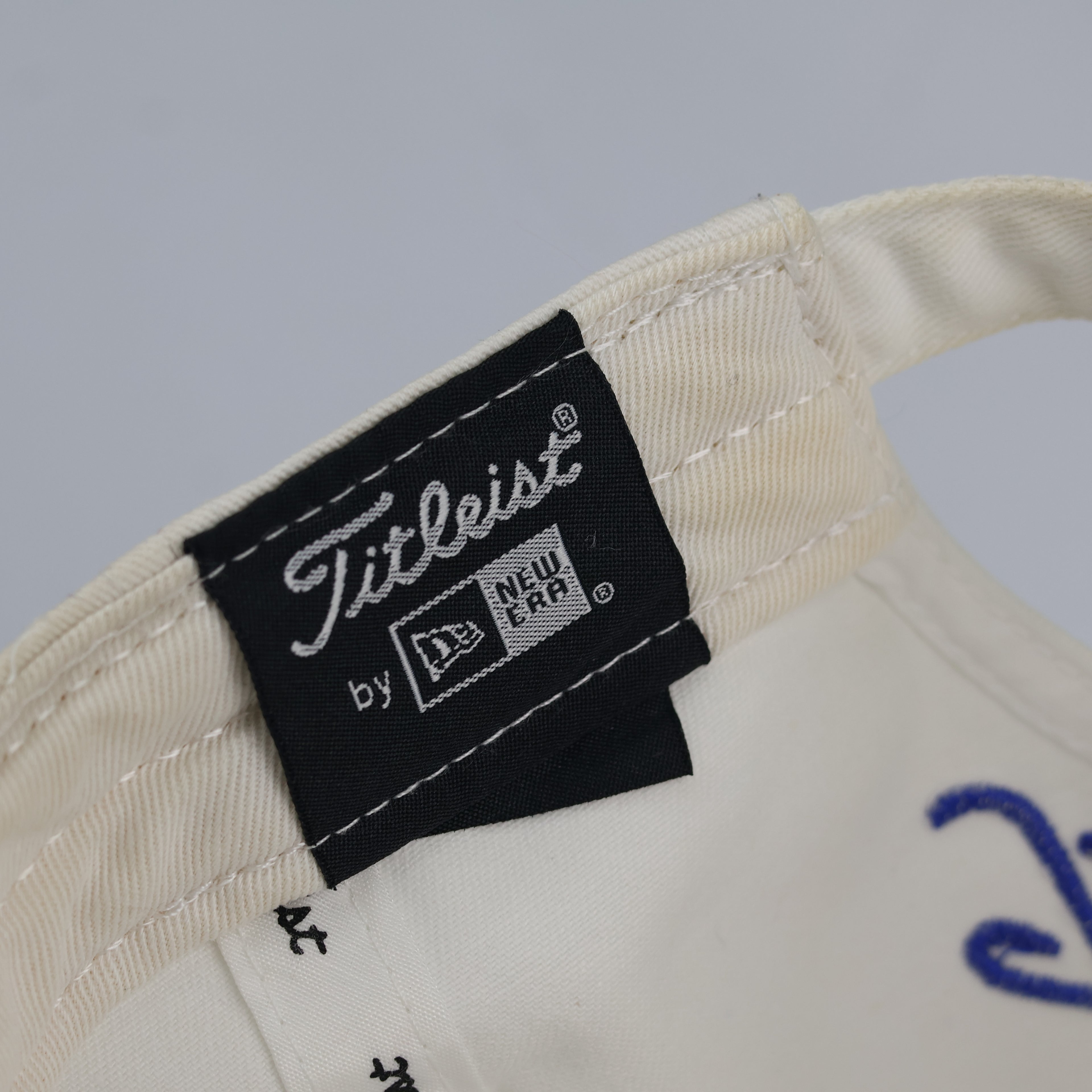 Thrifted Titleist Embroidered Golf Hat | Cream White | Size 56-58cm