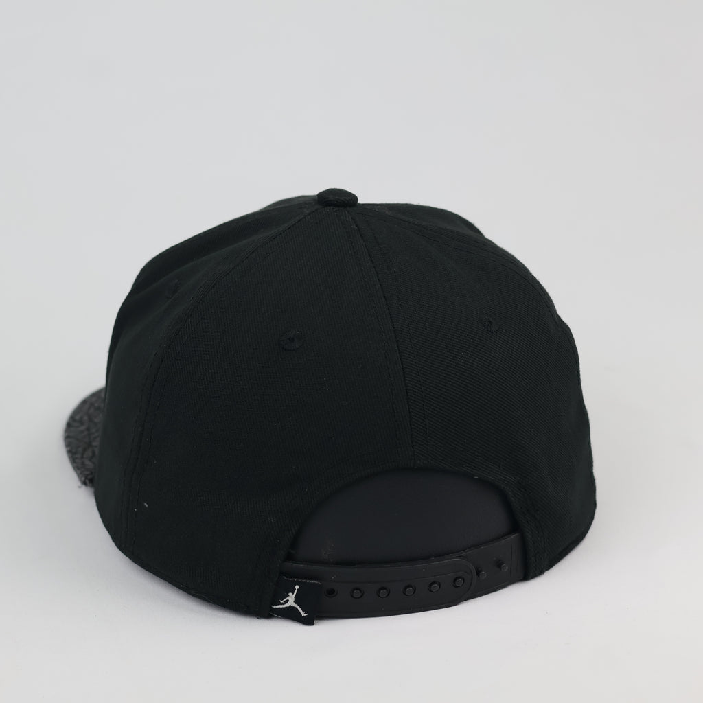 Jordan Youth Jumpman Black Cement Snapback Hat