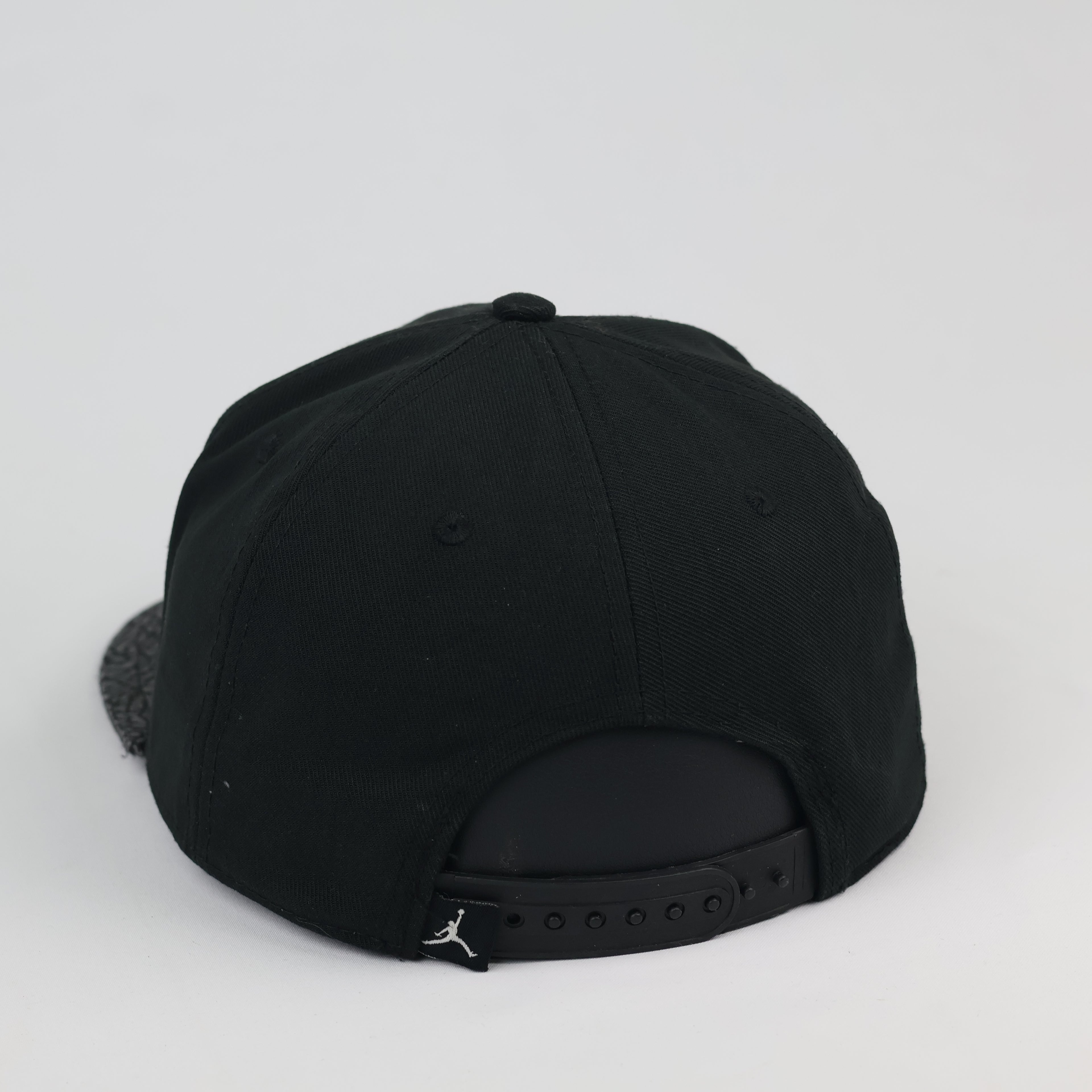 Jordan Youth Jumpman Black Cement Snapback Hat