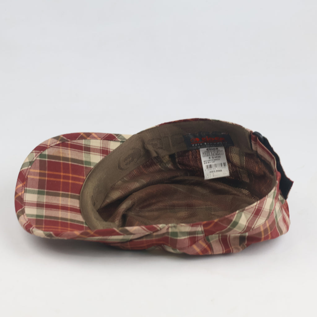 Thrifted Eider Plaid Military Cadet Cap (57-59 cm) | 10241