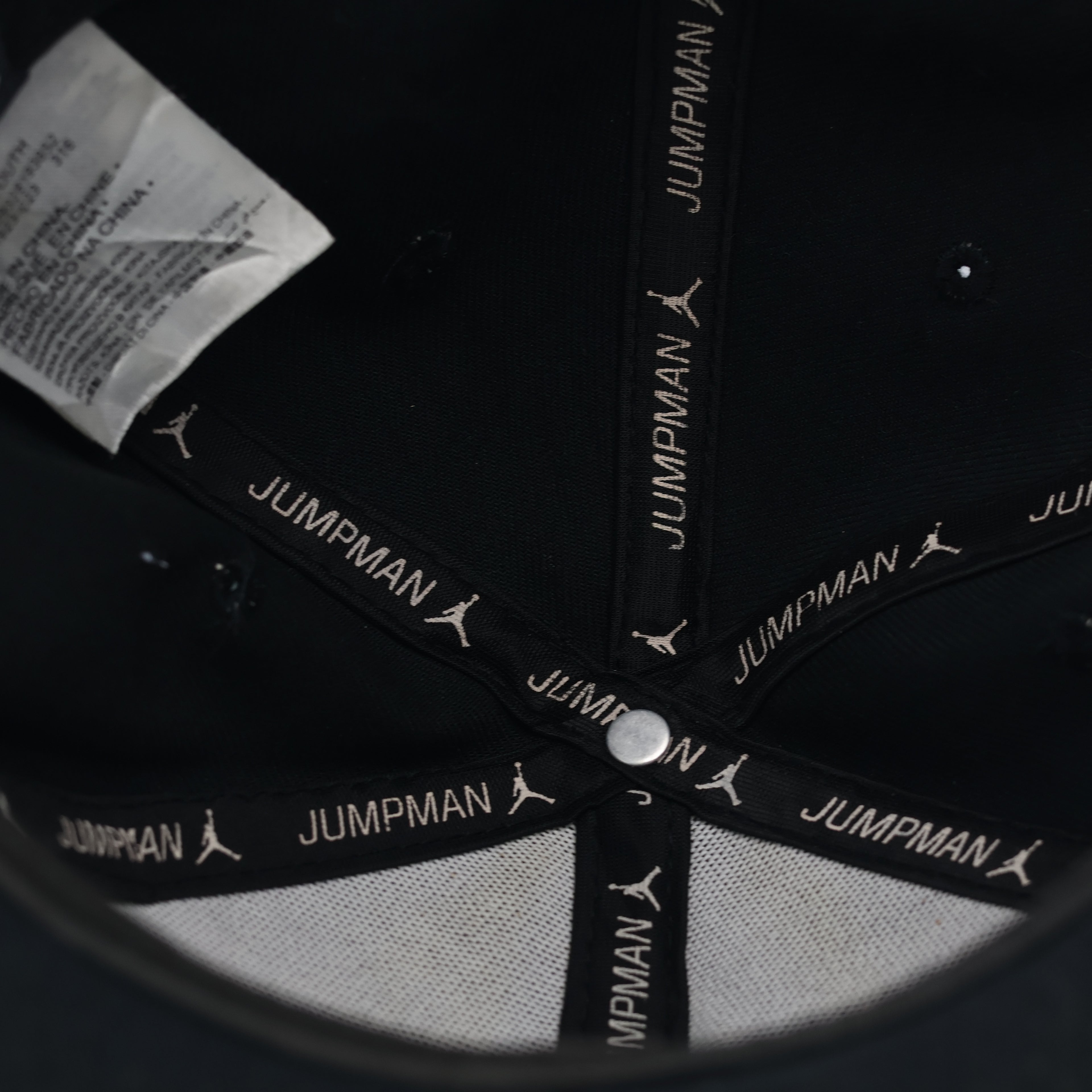 Jordan Youth Jumpman Black Cement Snapback Hat