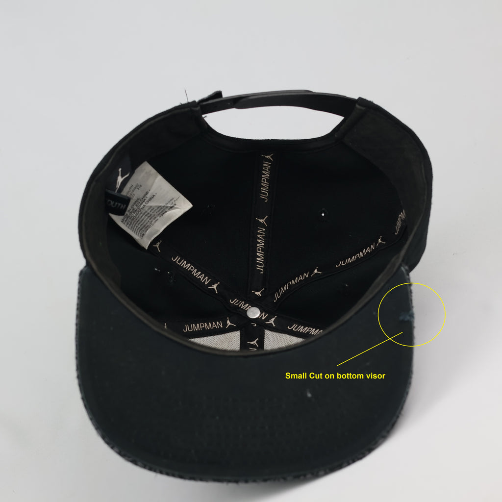 Jordan Youth Jumpman Black Cement Snapback Hat