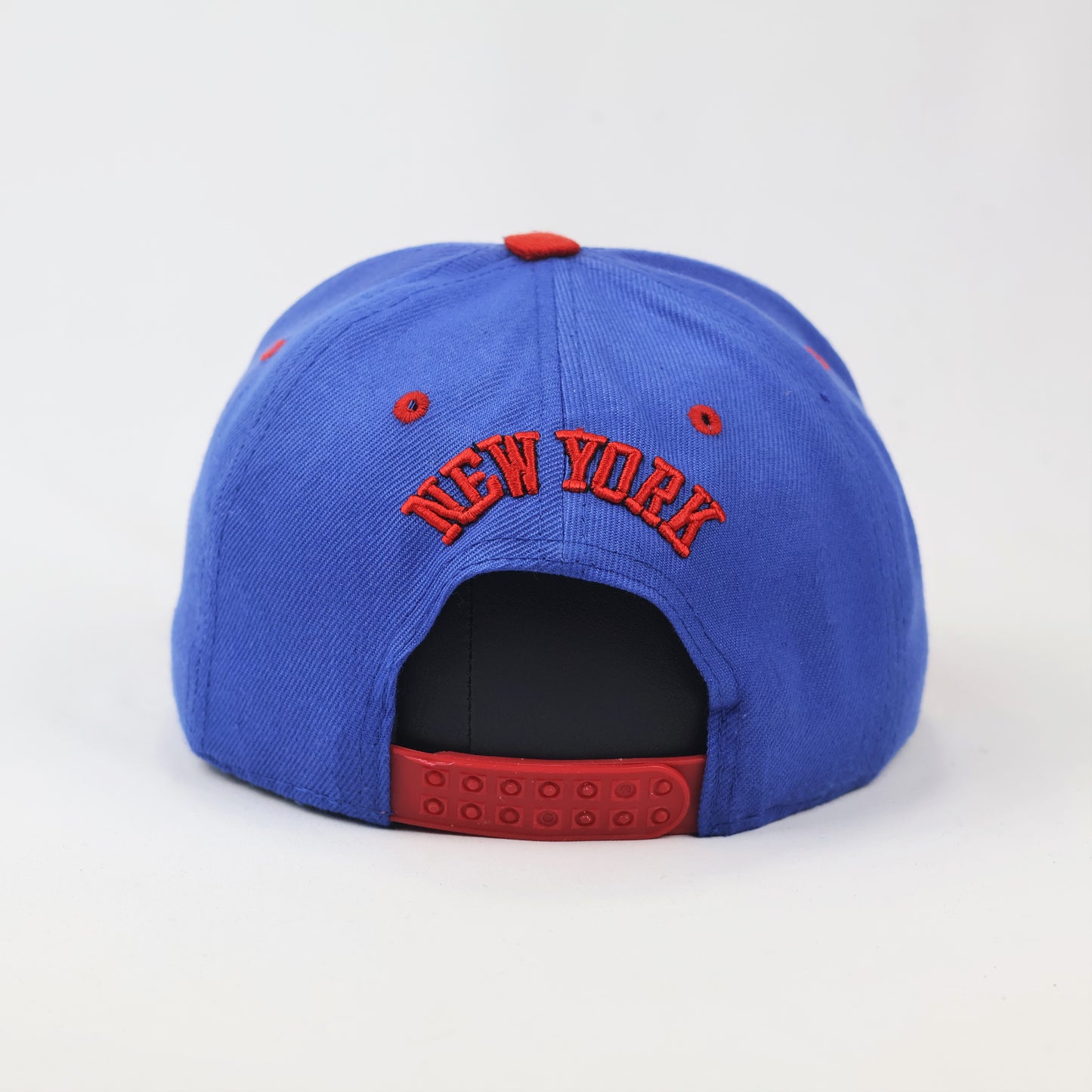 Retro NY Embroidered Flat Brim Thrifted Streetwear Hat - Two-Tone