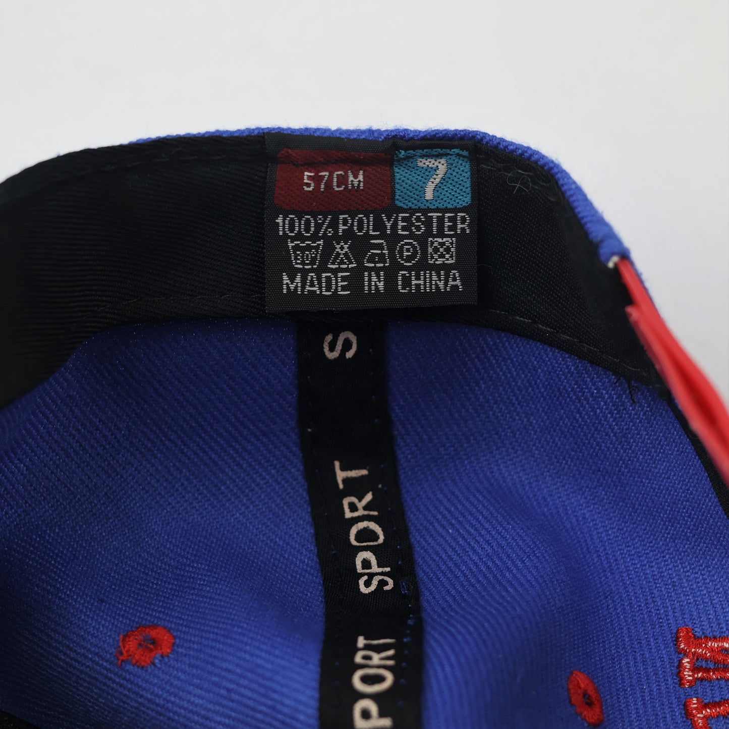 Retro NY Embroidered Flat Brim Thrifted Streetwear Hat - Two-Tone