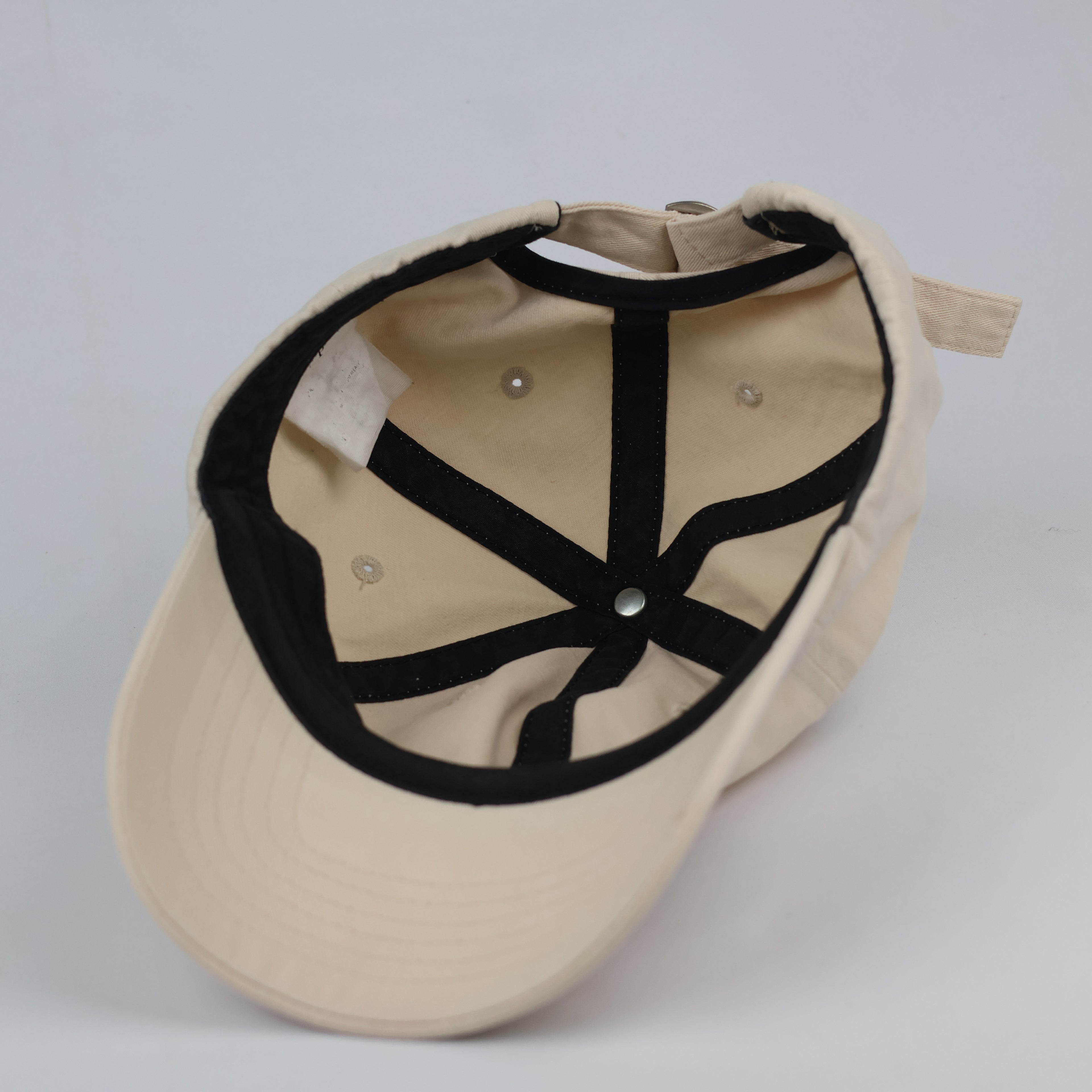Minimalist Khaki Tan Brooklyn Graphic Strapback Baseball Cap