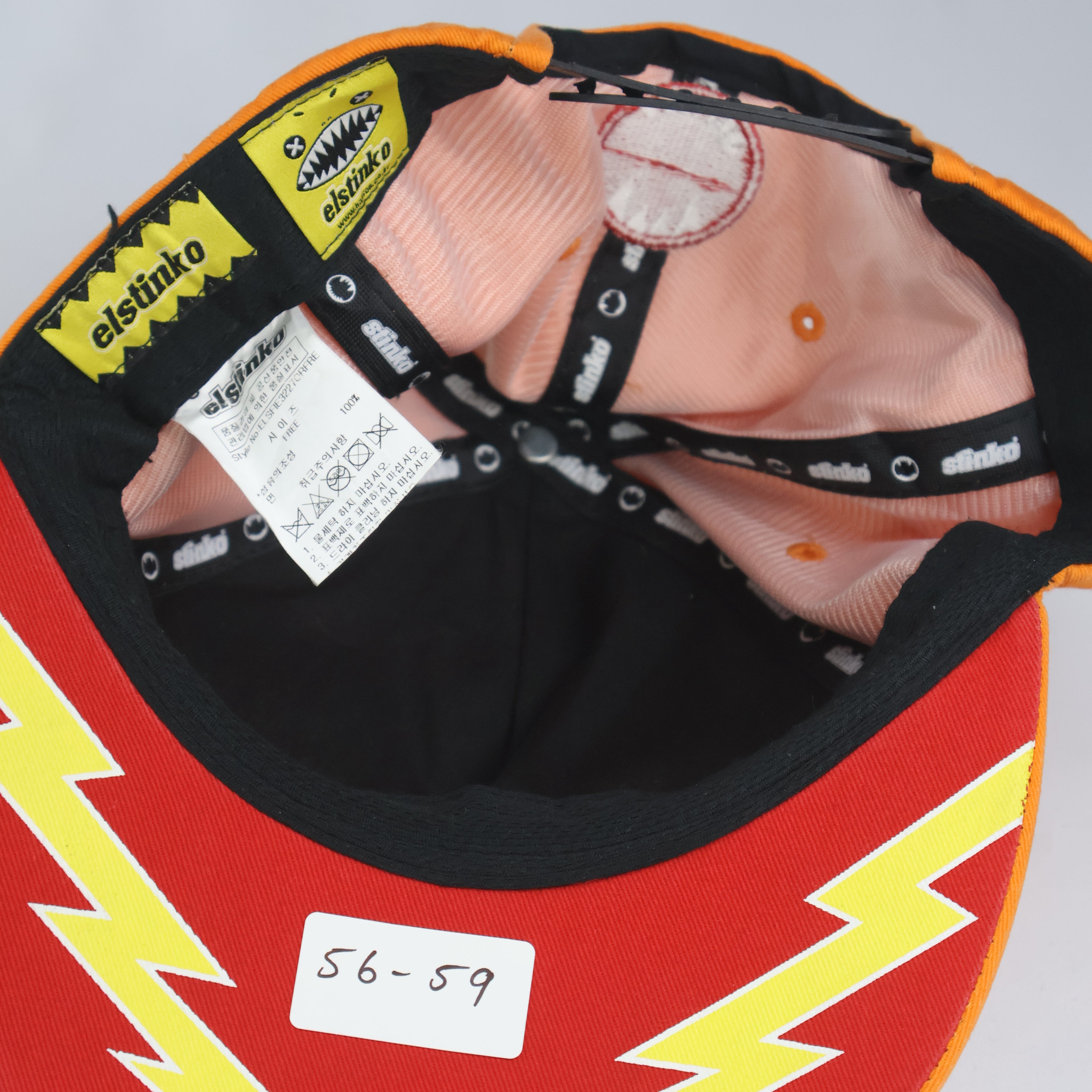 Elstinko 3D Monster Face Horned Snapback Cap
