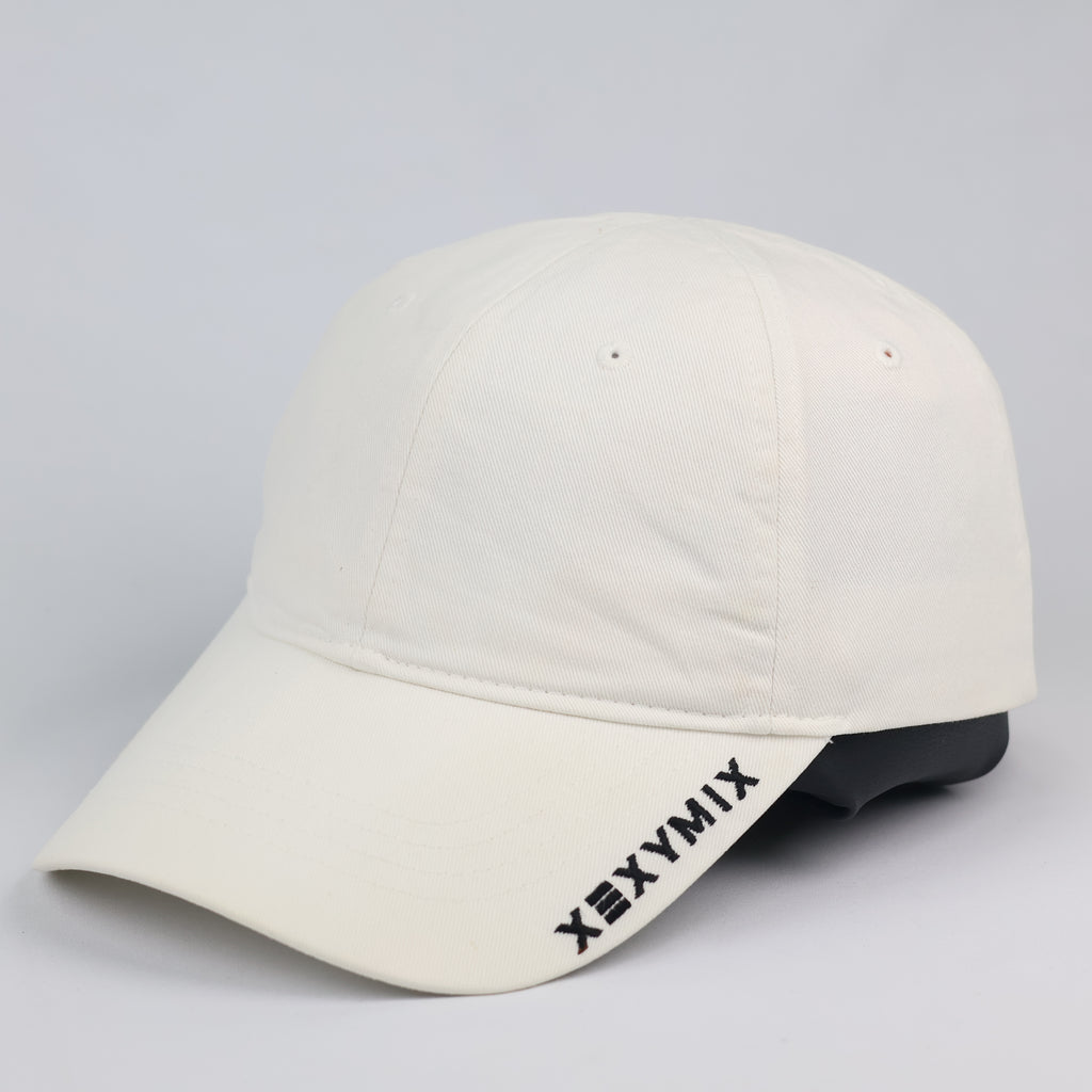 Thrifted Xexymix Korean Athleisure Baseball Hat | Cream