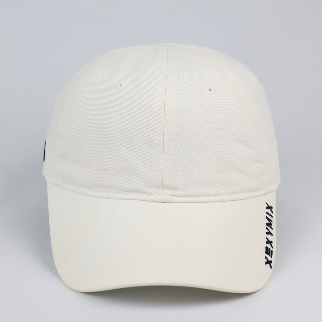 Thrifted Xexymix Korean Athleisure Baseball Hat | Cream