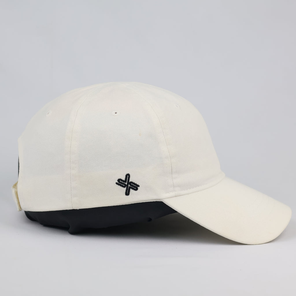 Thrifted Xexymix Korean Athleisure Baseball Hat | Cream