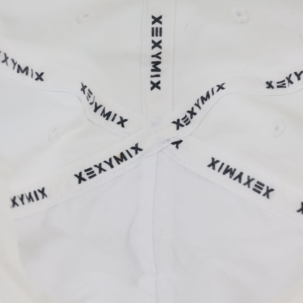 Thrifted Xexymix Korean Athleisure Baseball Hat | Cream