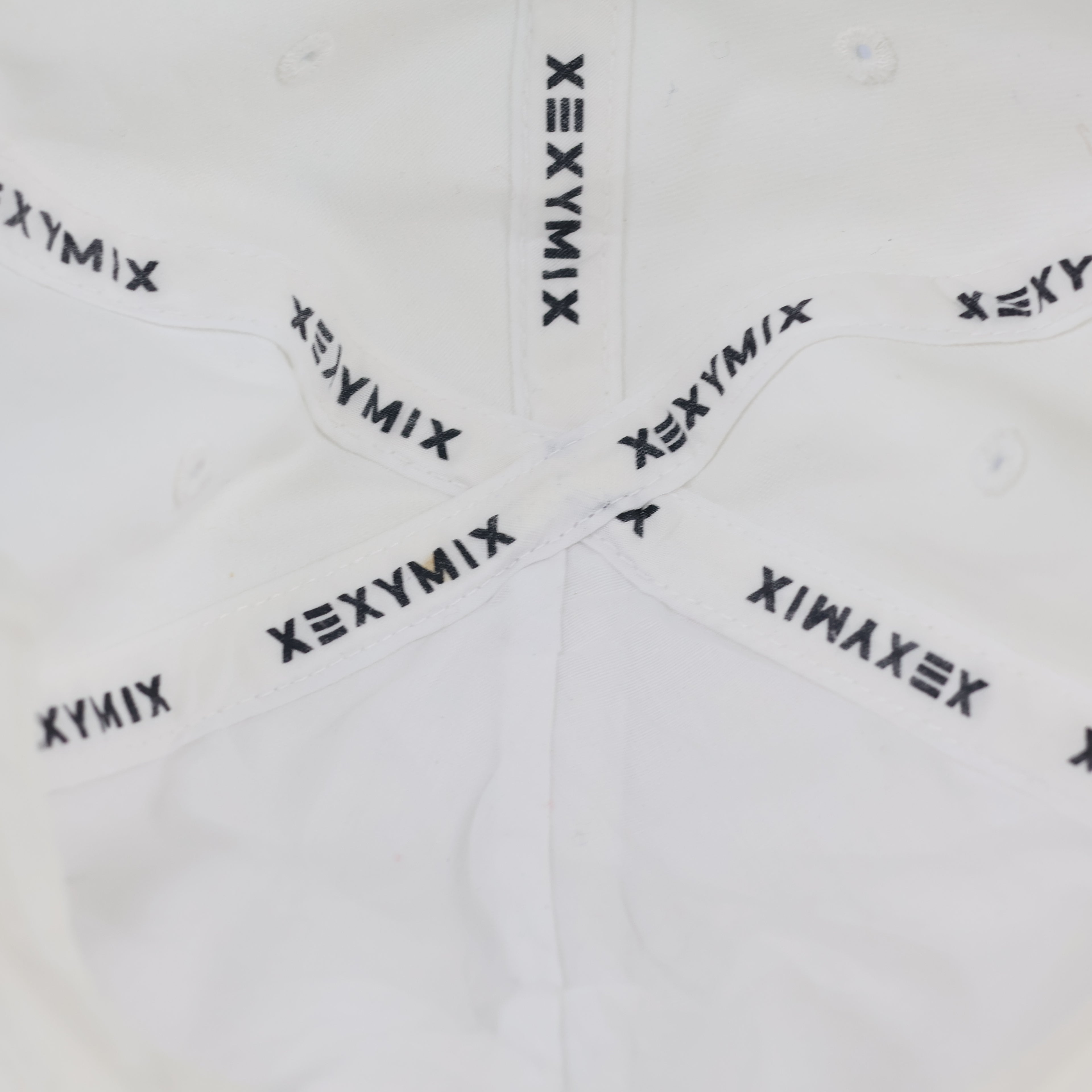 Thrifted Xexymix Korean Athleisure Baseball Hat | Cream
