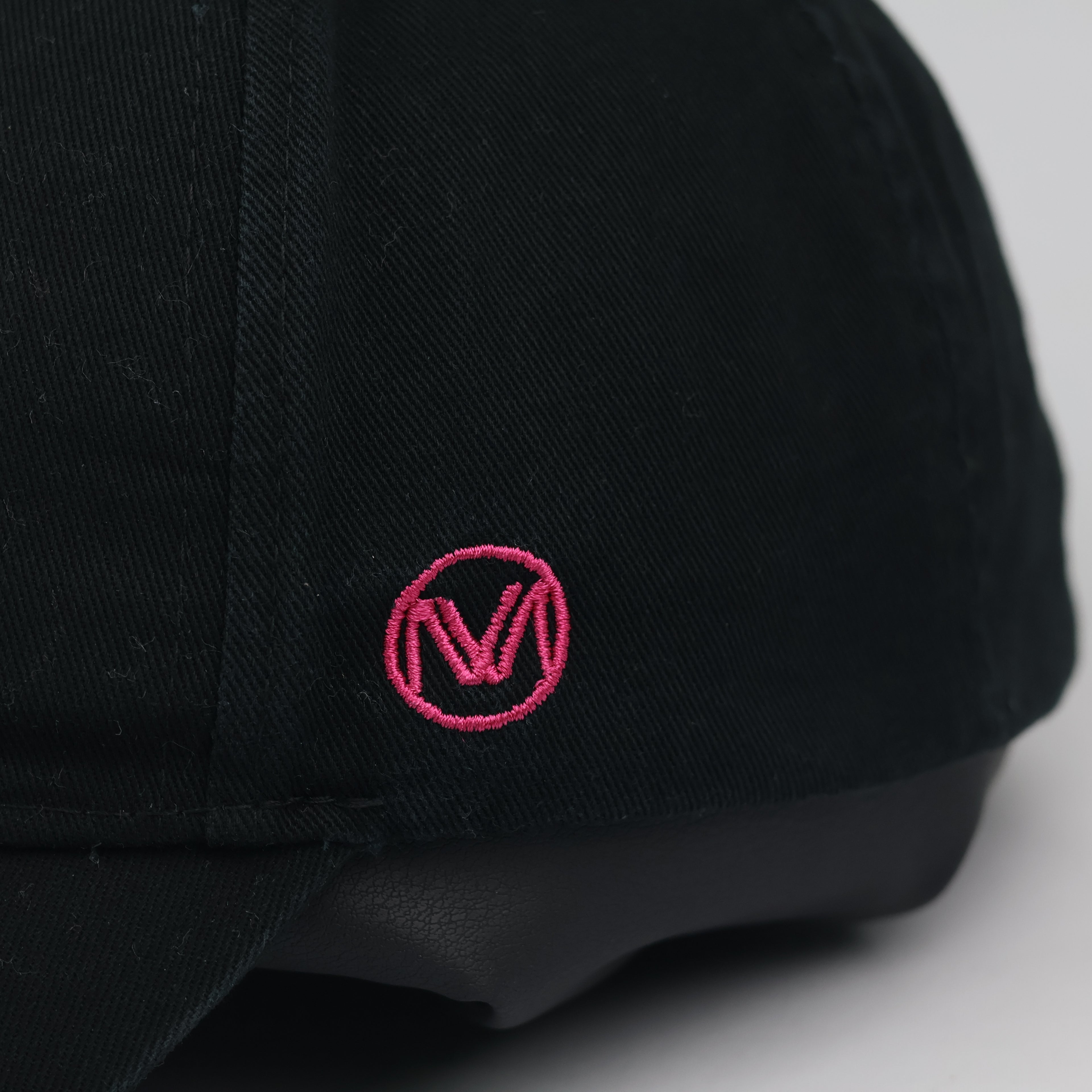 Thrifted Damplush Diamond Graphic Strapback Hat | Black | Size 56-58cm