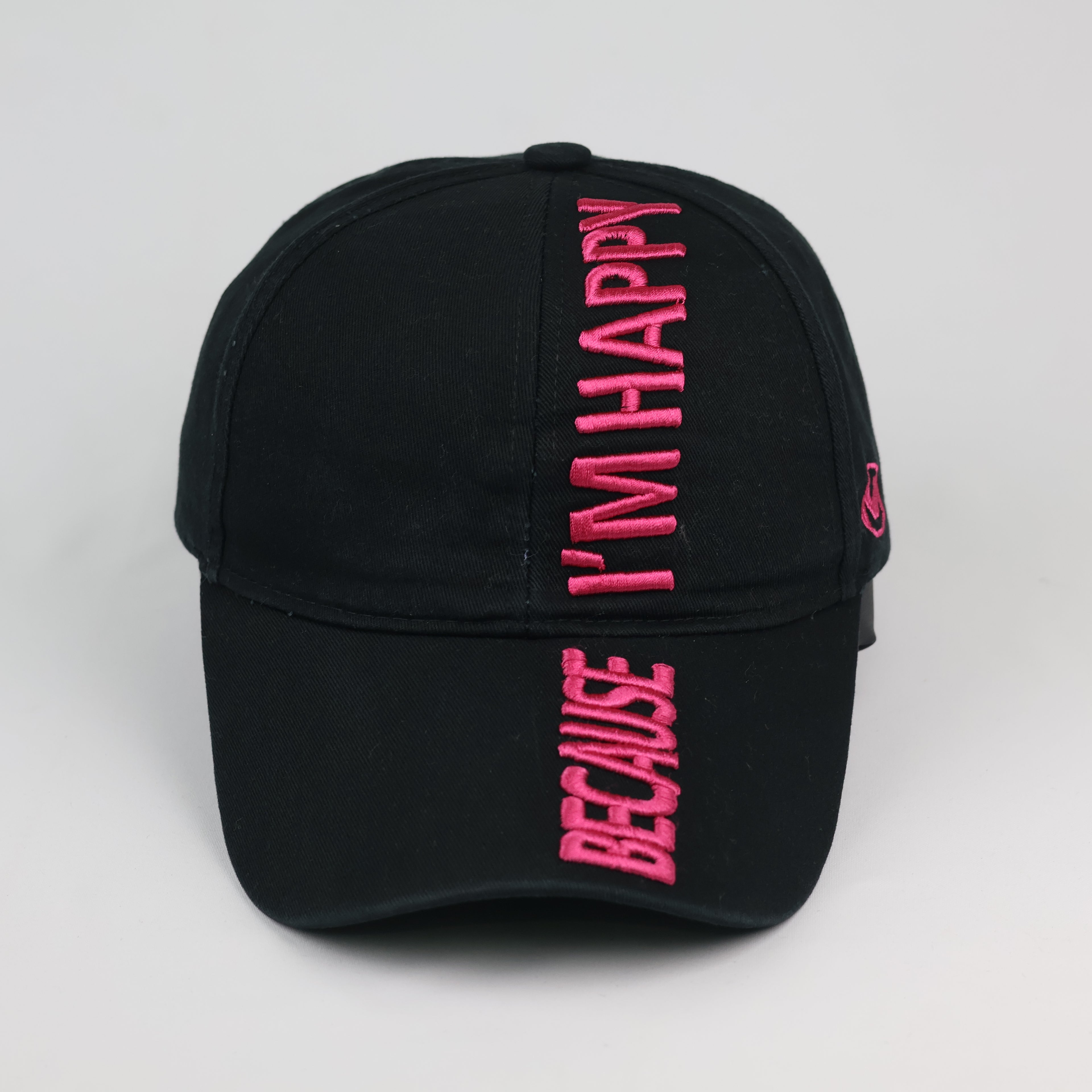 Thrifted Damplush Diamond Graphic Strapback Hat | Black | Size 56-58cm