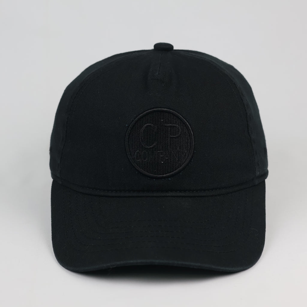 Thrifted C.P. Company Black Tactical Goggle Hat (Size 57cm)