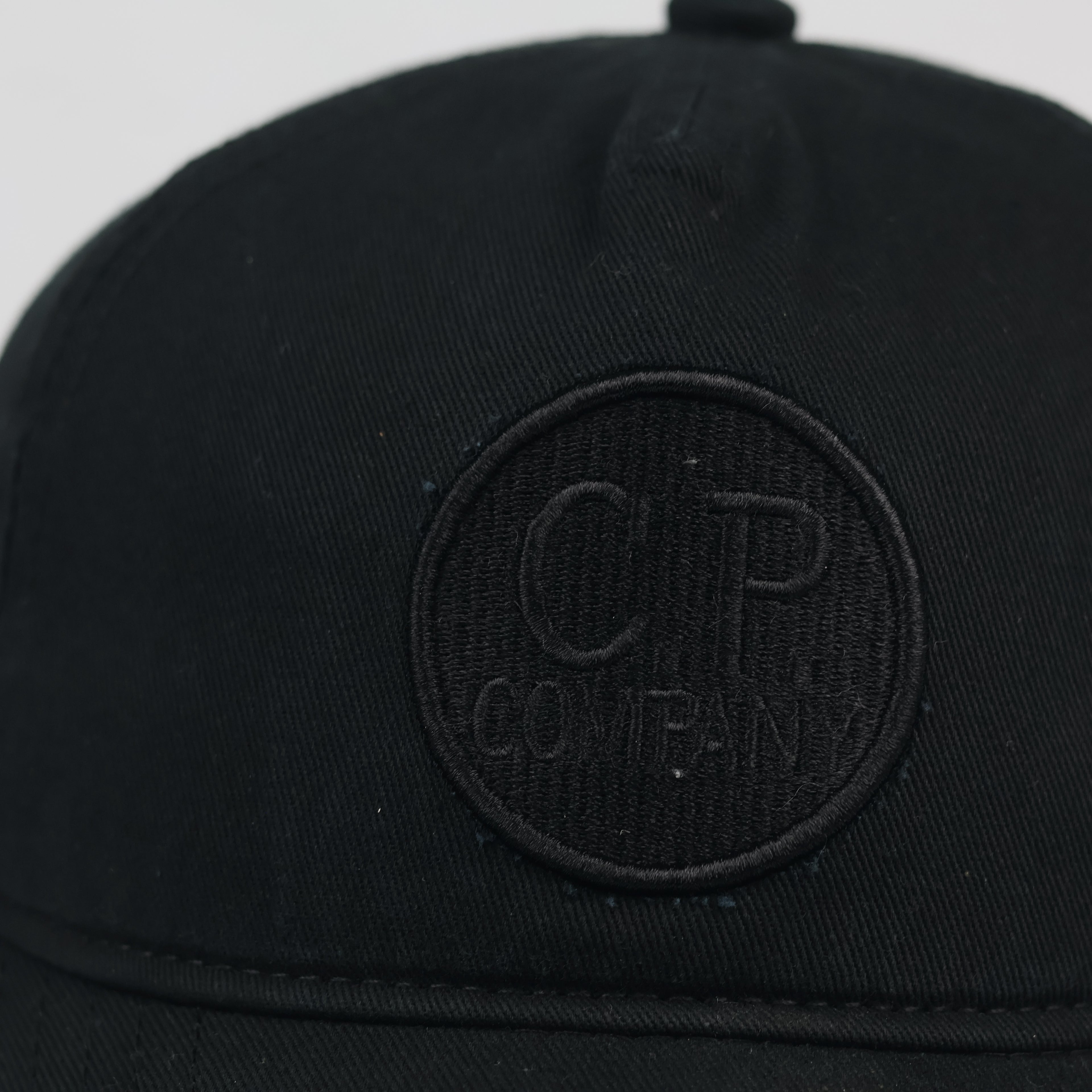 Thrifted C.P. Company Black Tactical Goggle Hat (Size 57cm)