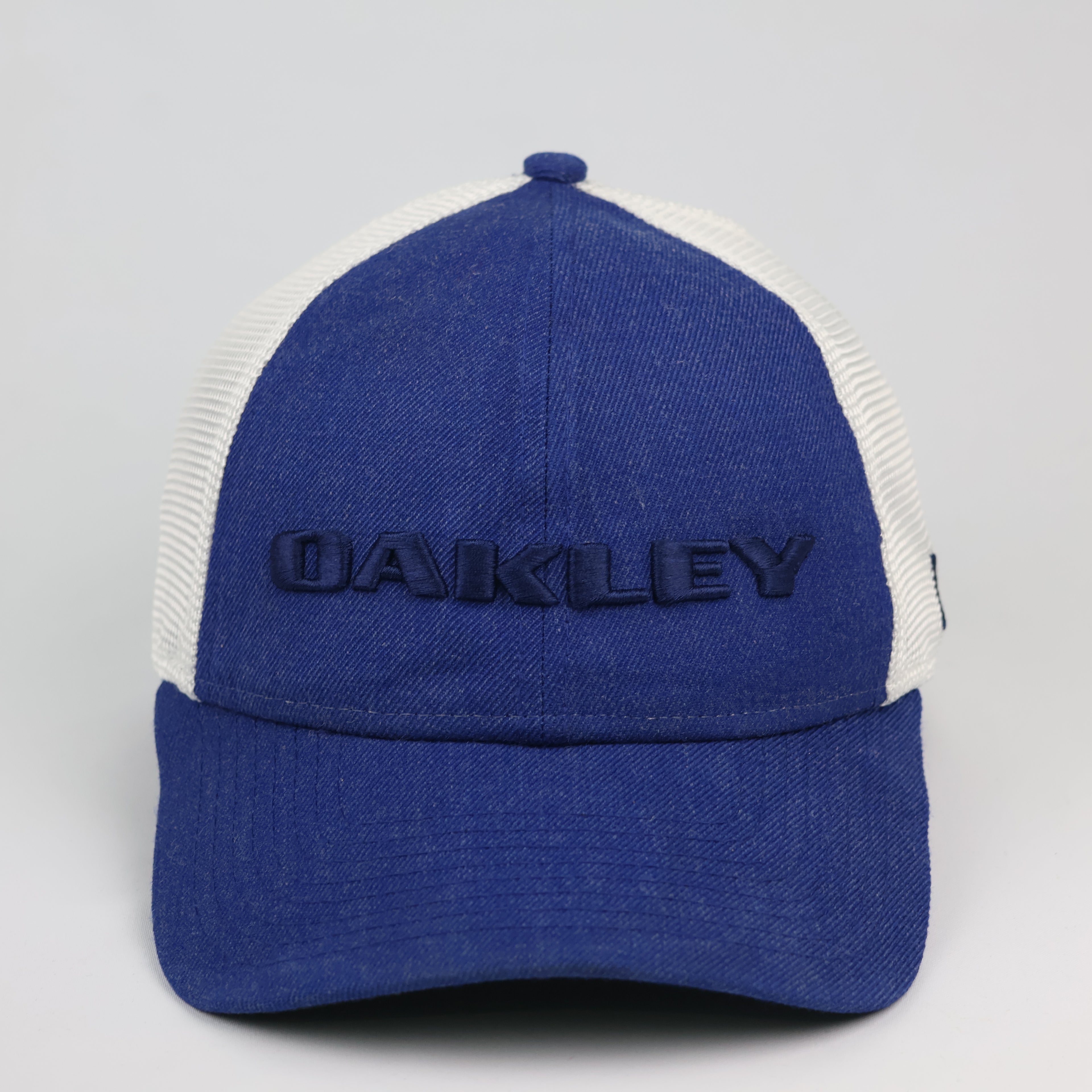 New Era 9FORTY Oakley Embroidered Royal Blue Trucker Hat