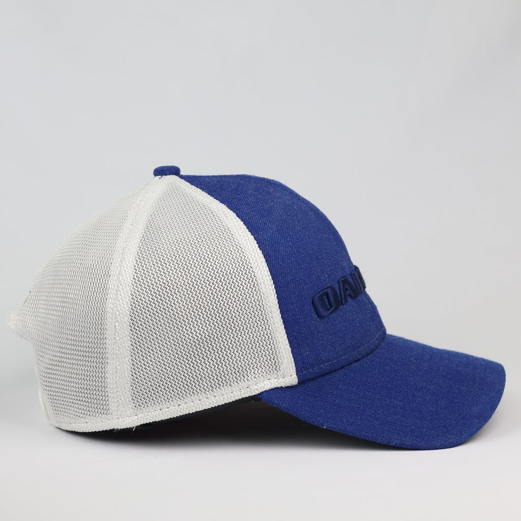 New Era 9FORTY Oakley Embroidered Royal Blue Trucker Hat