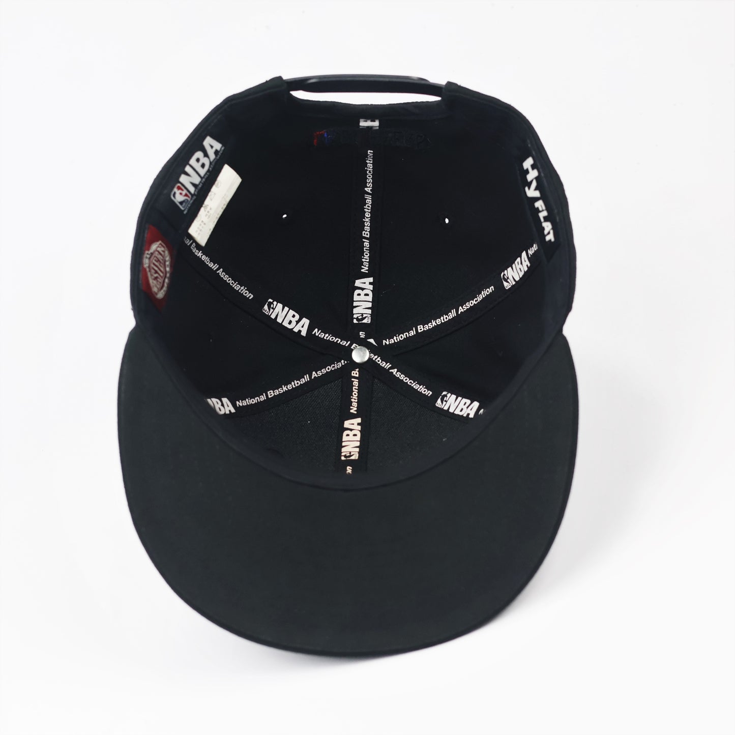 NBA LA Clippers Black Gothic Logo Thrifted Snapback Cap