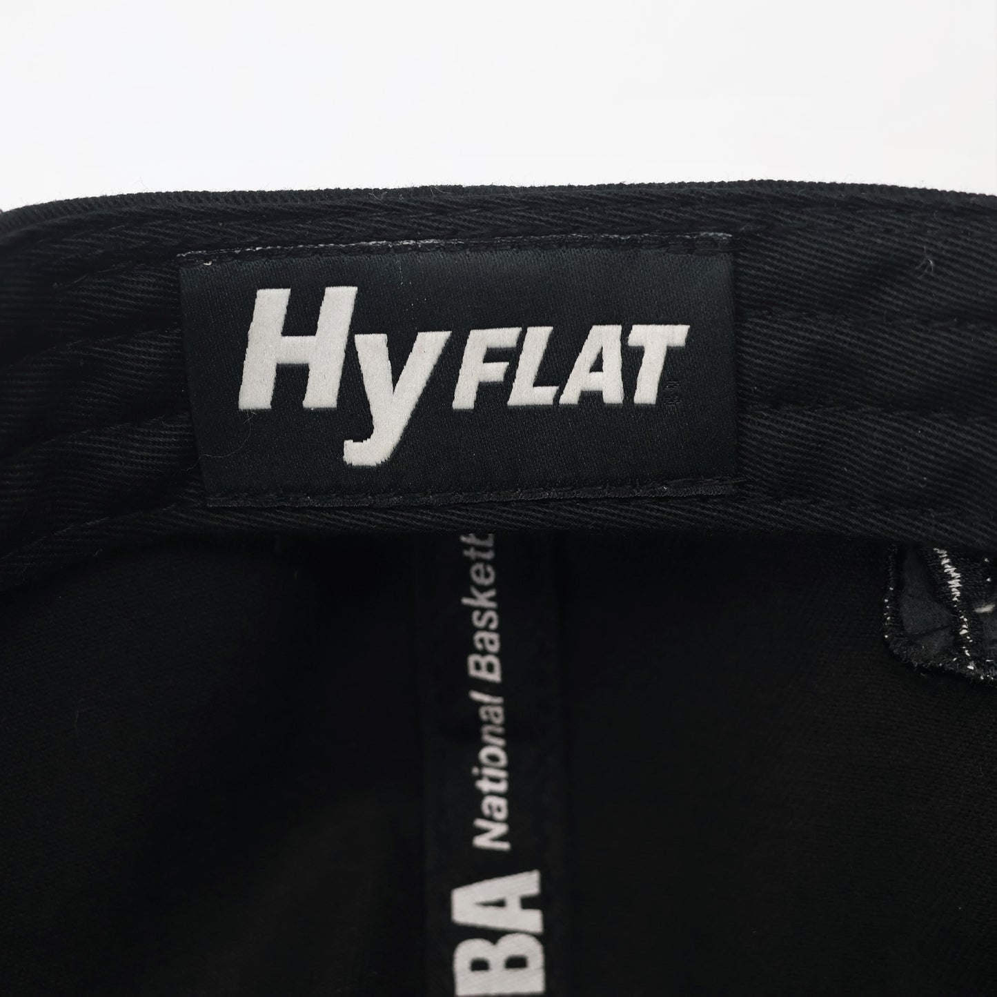 NBA LA Clippers Black Gothic Logo Thrifted Snapback Cap