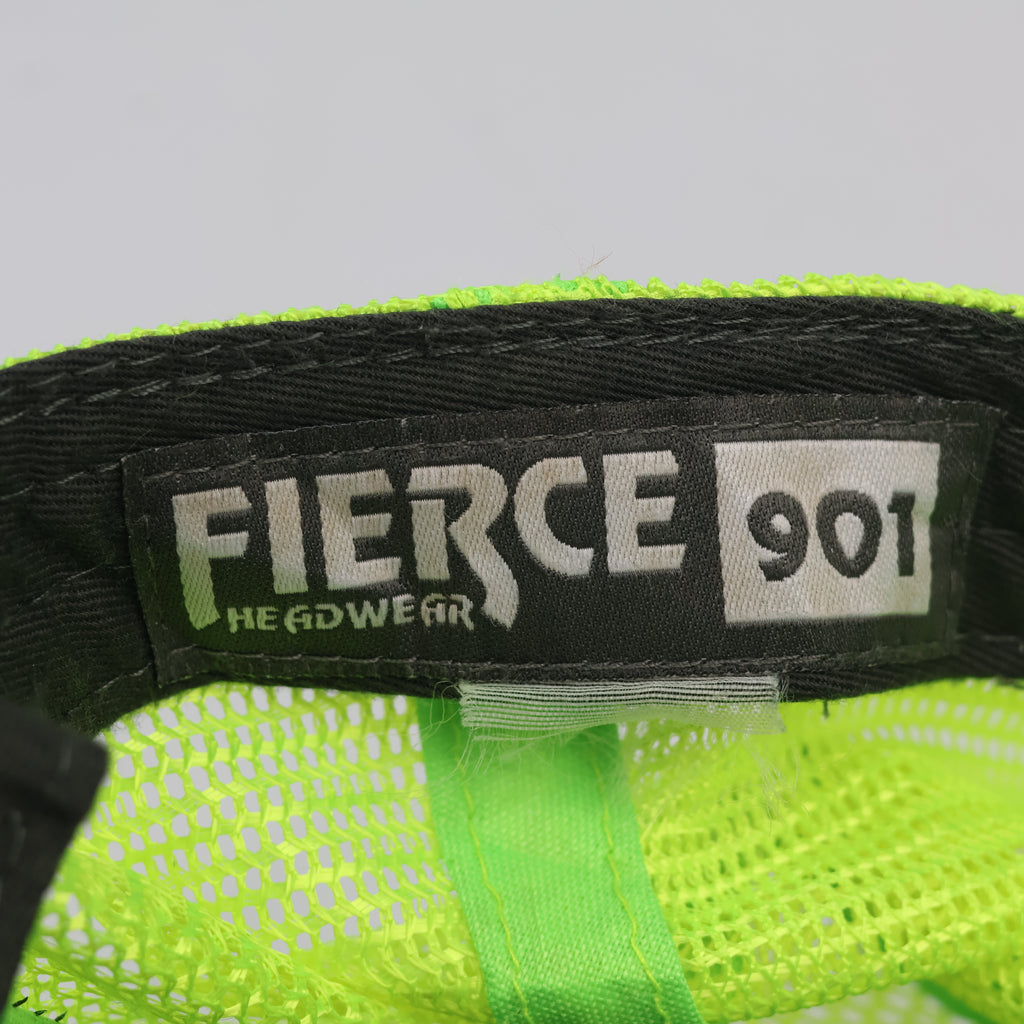 Thrifted Fierce 901 Fishing American Flag Mesh Cap