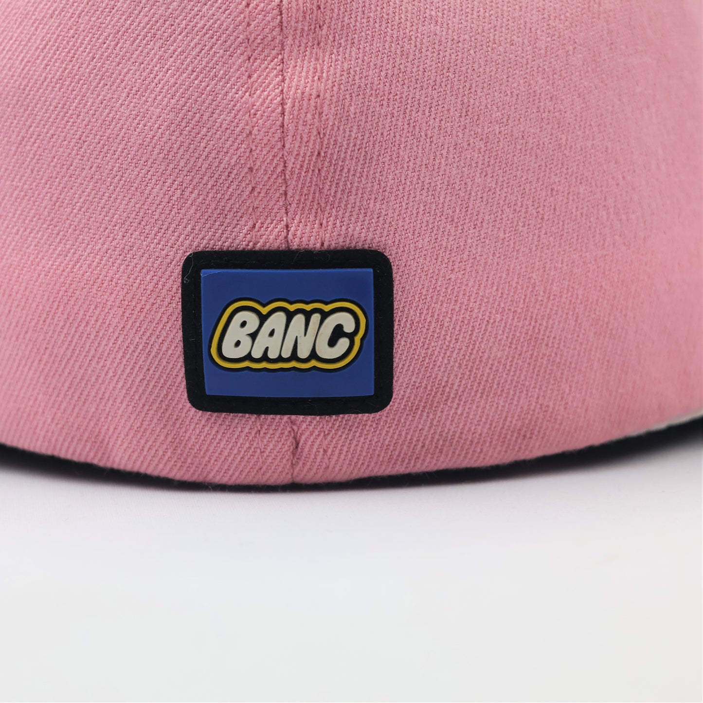 Retro Pink BANC "Originators of the Bag" Fitted Streetwear Thrifted Hat
