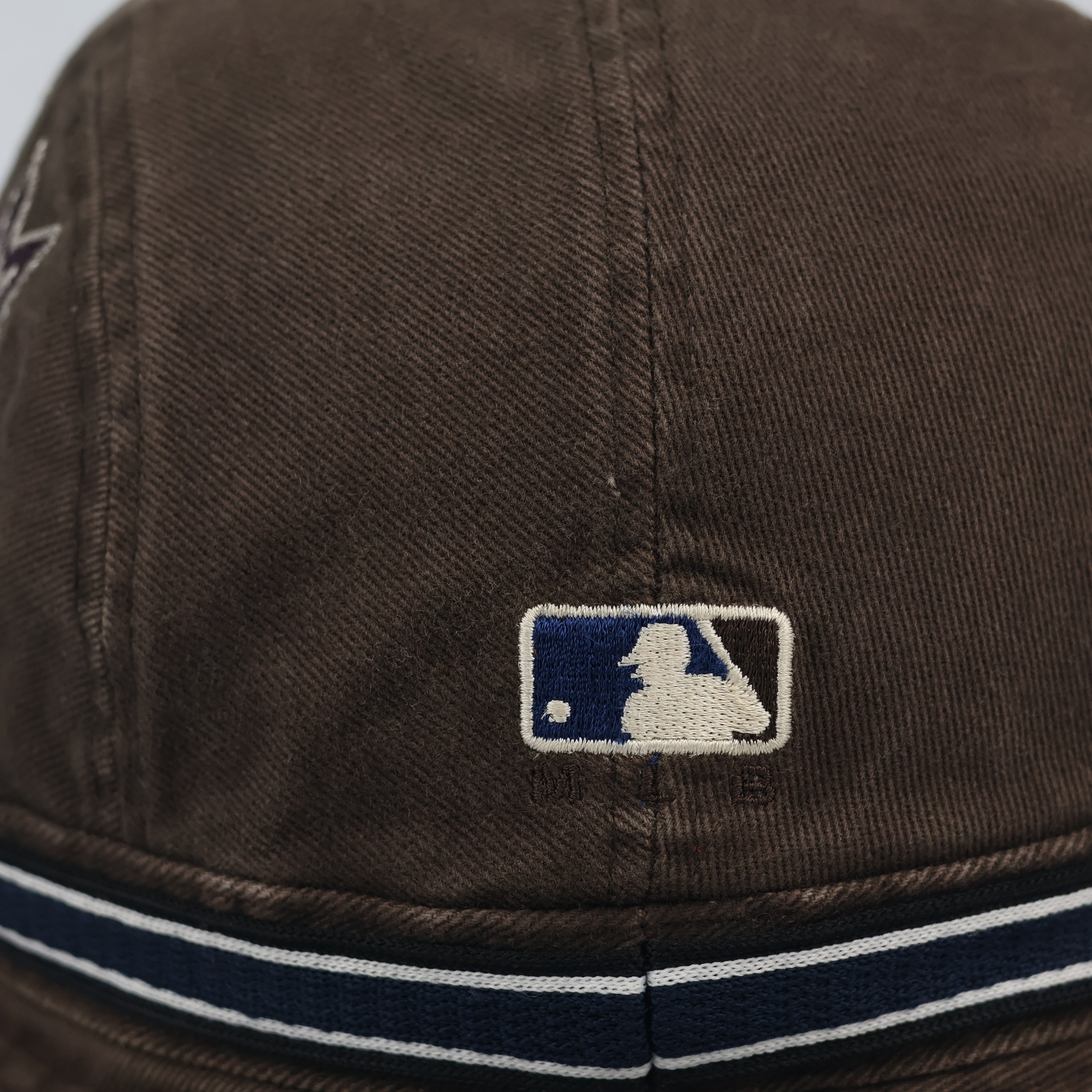 Vintage MLB Houston Astros Embroidered Bucket Thrifted Hat – Washed Brown