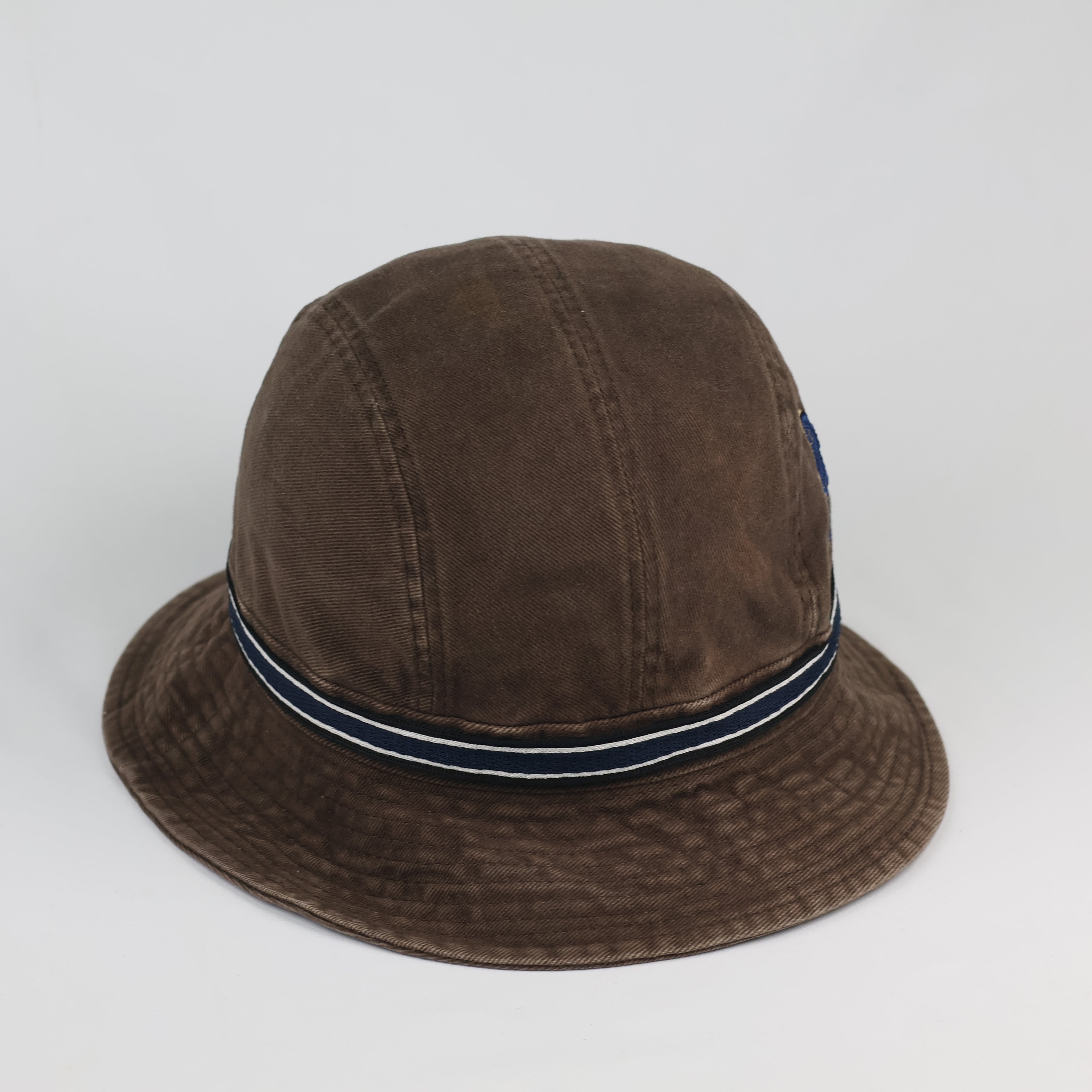 Vintage MLB Houston Astros Embroidered Bucket Thrifted Hat – Washed Brown