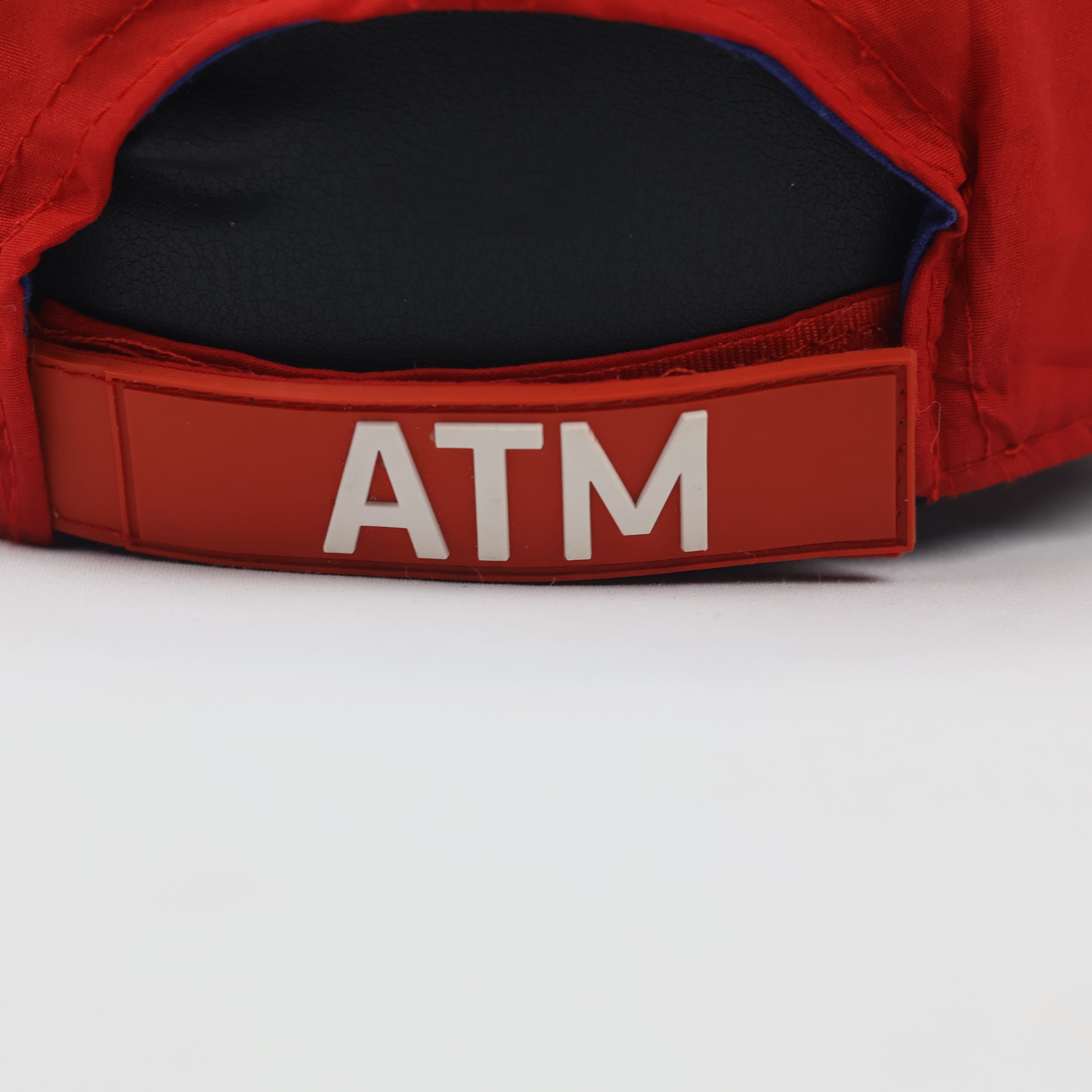 Official Atlético de Madrid Red Laser-Cut Breathable Thrifted Sports Hat