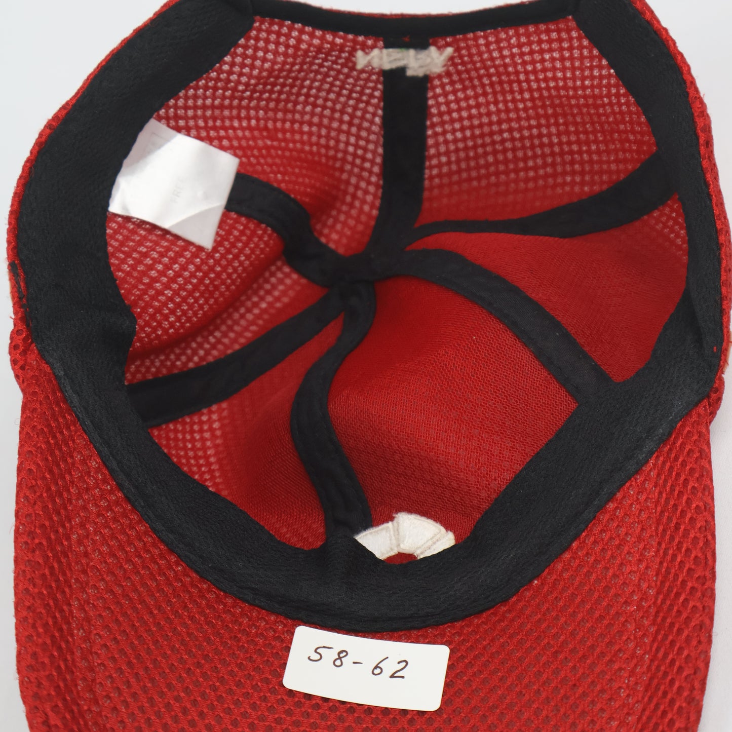 "NEPA ITALY" All-Mesh Running Cap - Red