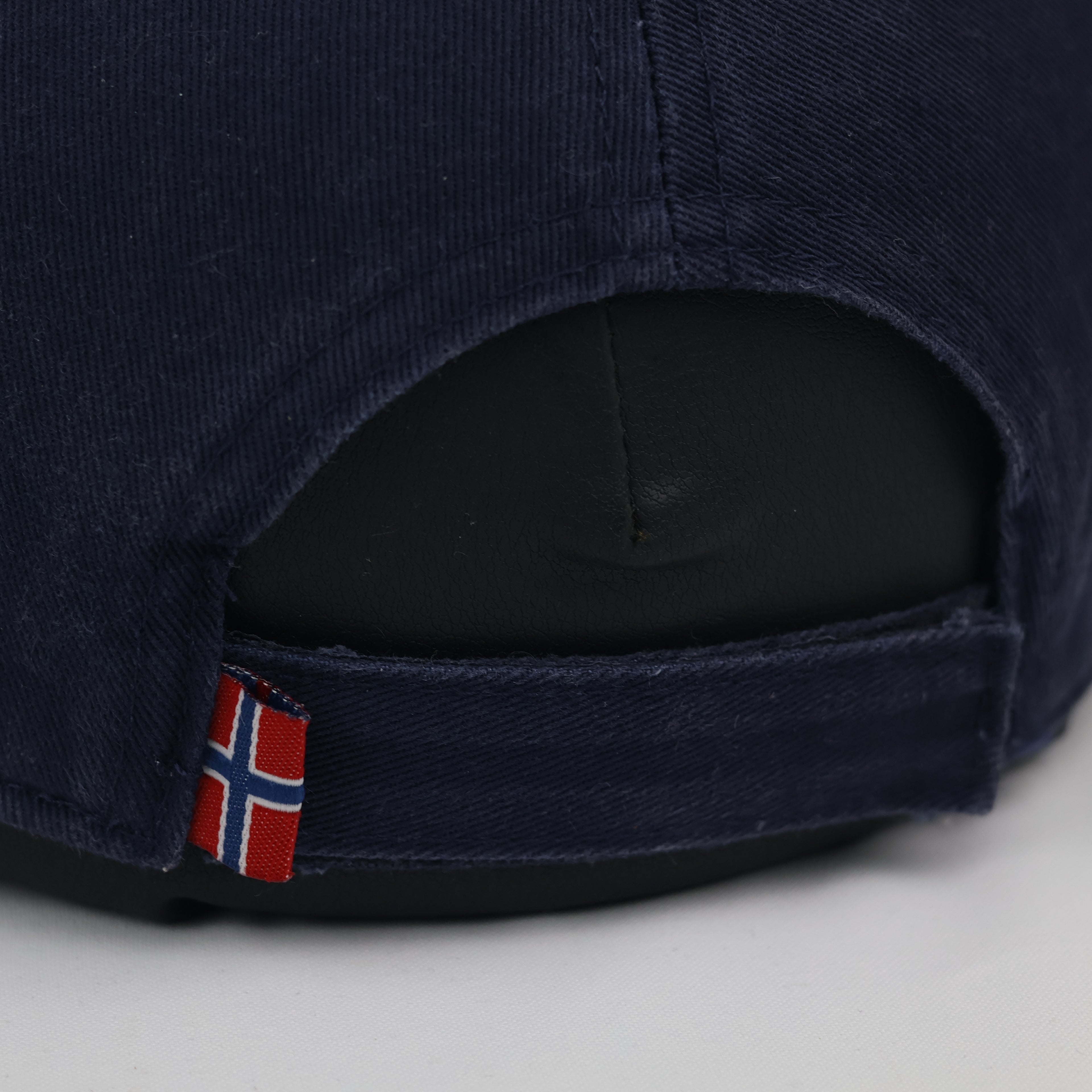Thrifted Napapijri Geographic Baseball Hat | Navy Blue