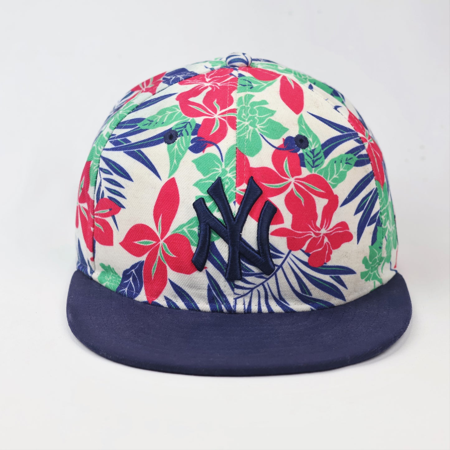 New Era New York Yankees Floral Tropical Snapback Thrifted Cap