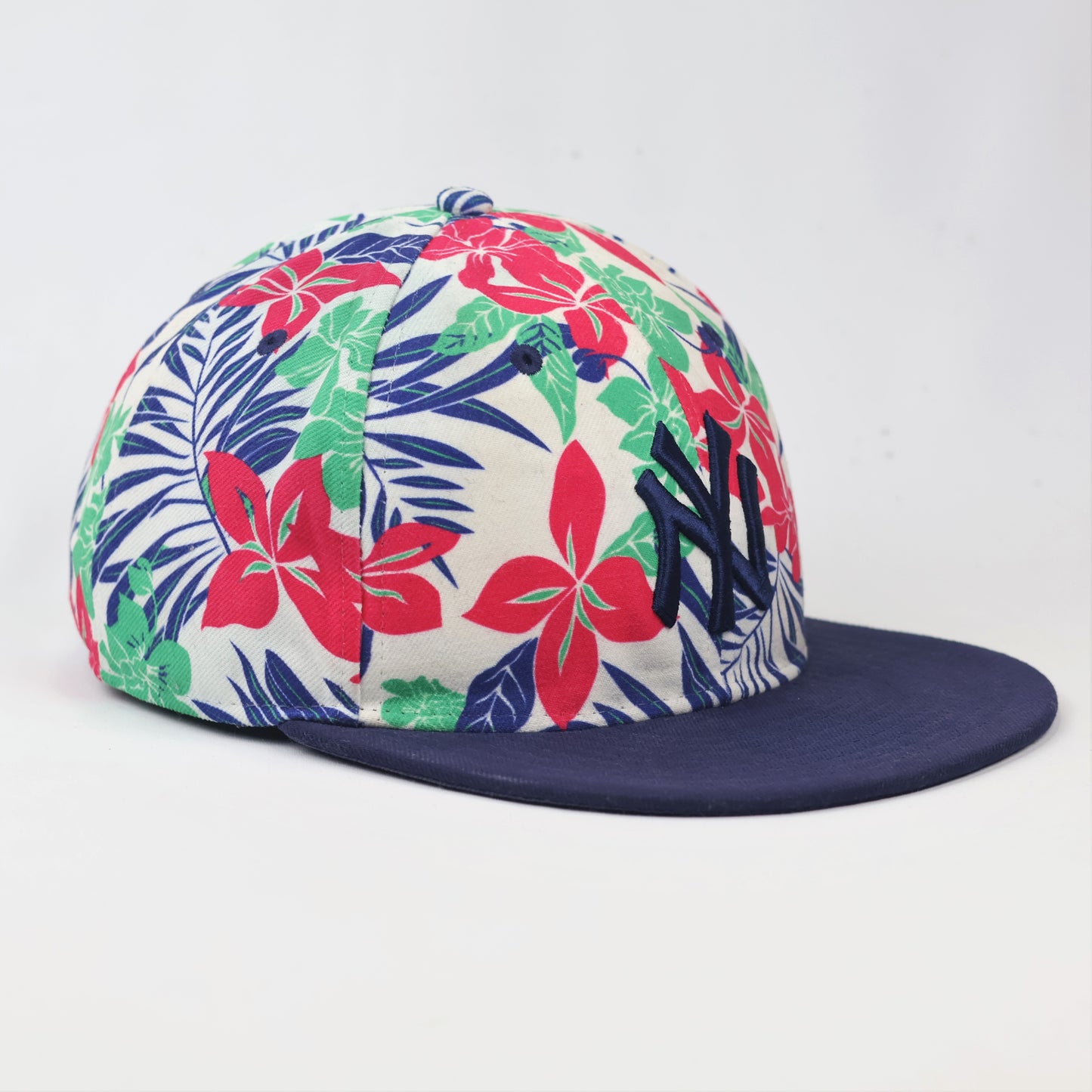 New Era New York Yankees Floral Tropical Snapback Thrifted Cap