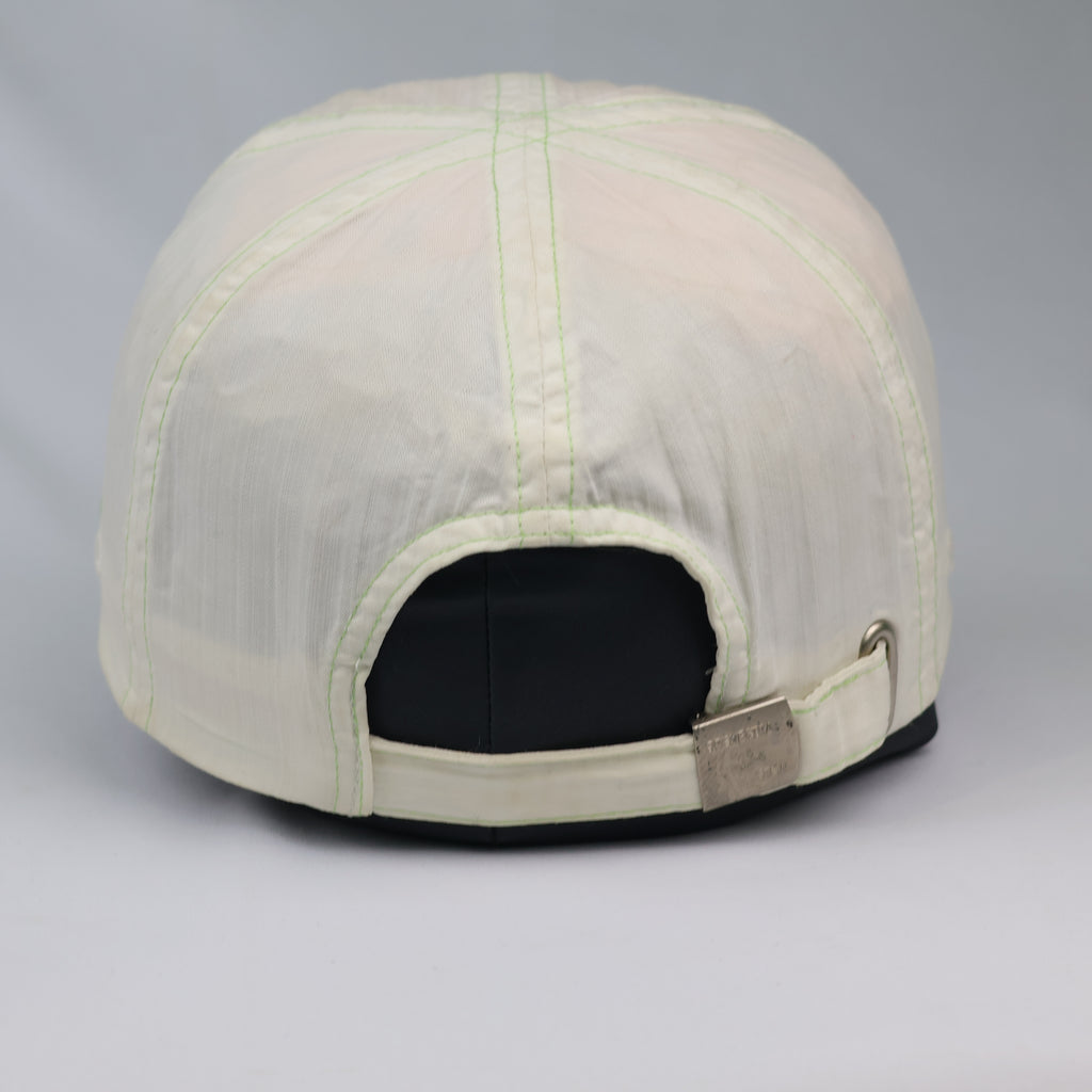 Thrifted Orchestra Cream Nylon Strapback Dad Hat