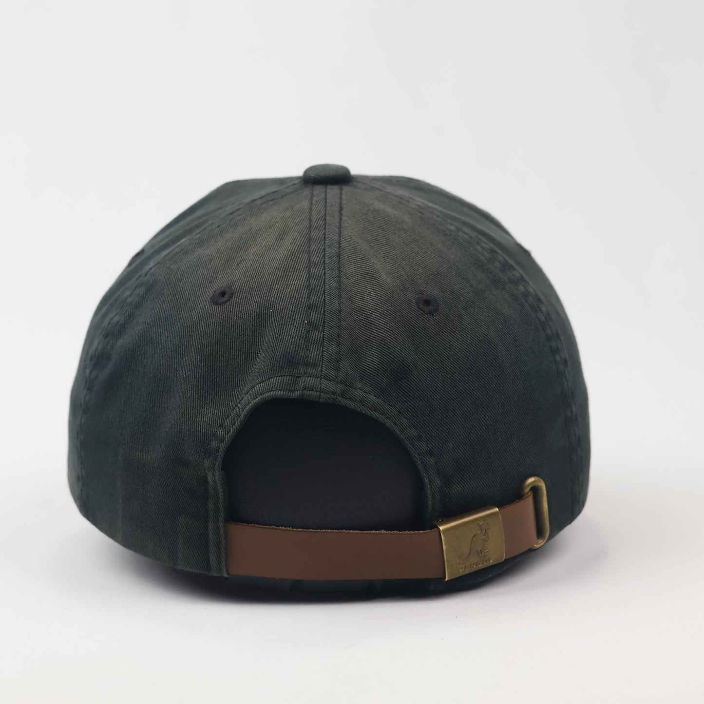 Vintage Kangol Washed Cotton Baseball Cap - Black Dad Hat