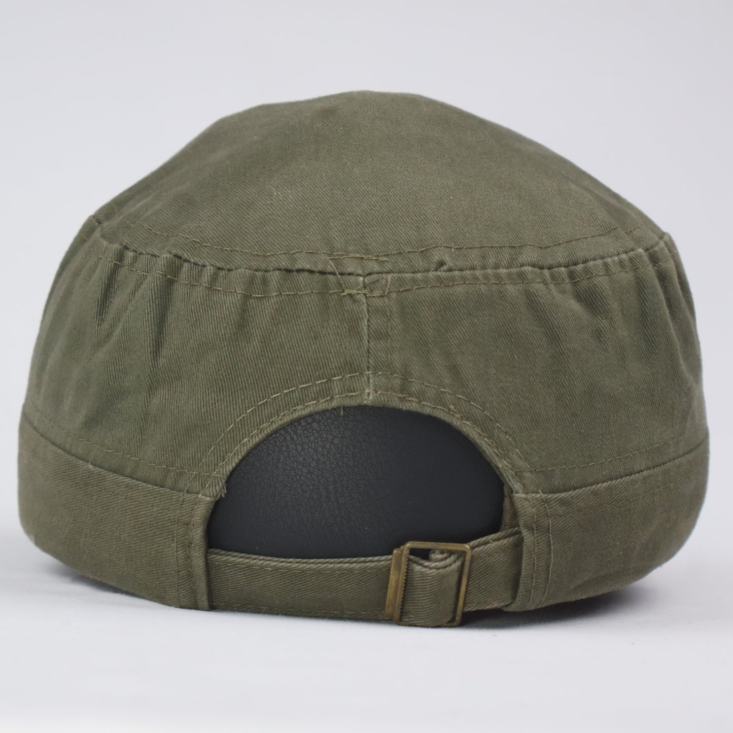 Classic Cotton Cadet Cap - Olive Green