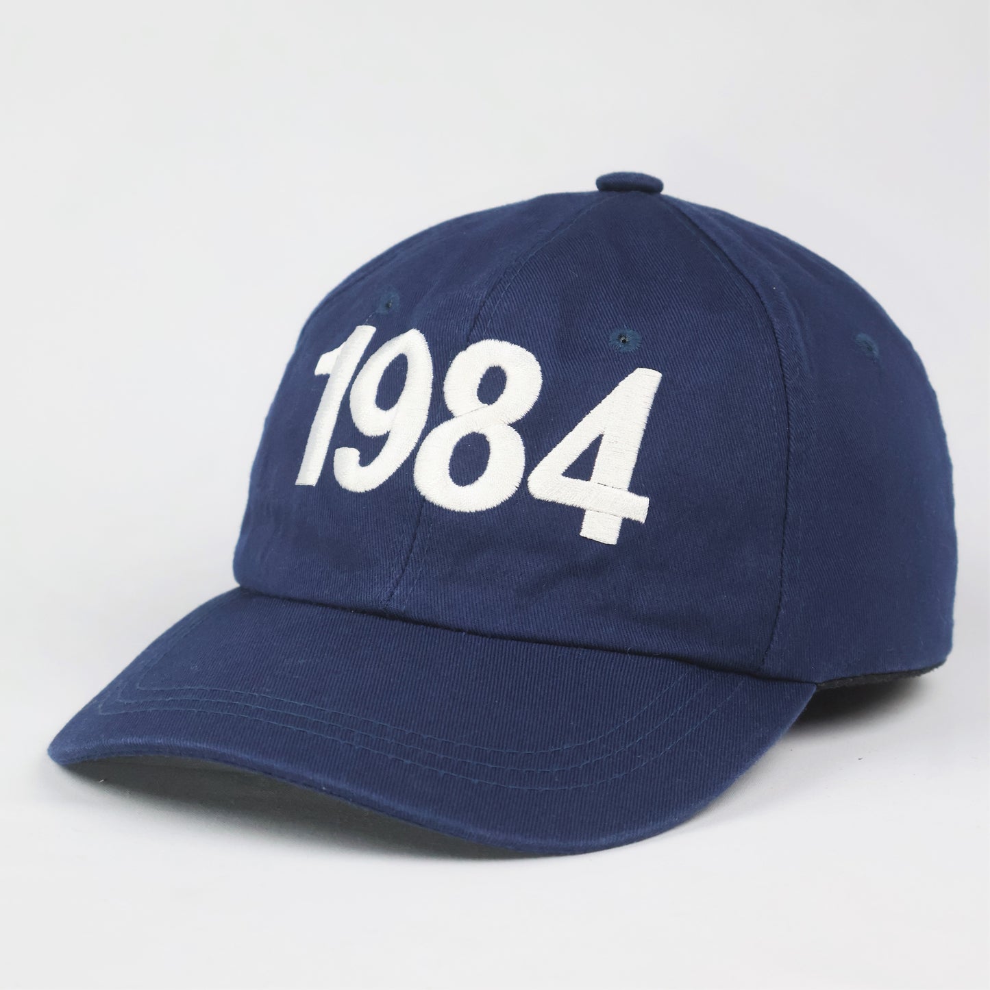 "1984" Embroidered Dad Cap - Navy Blue