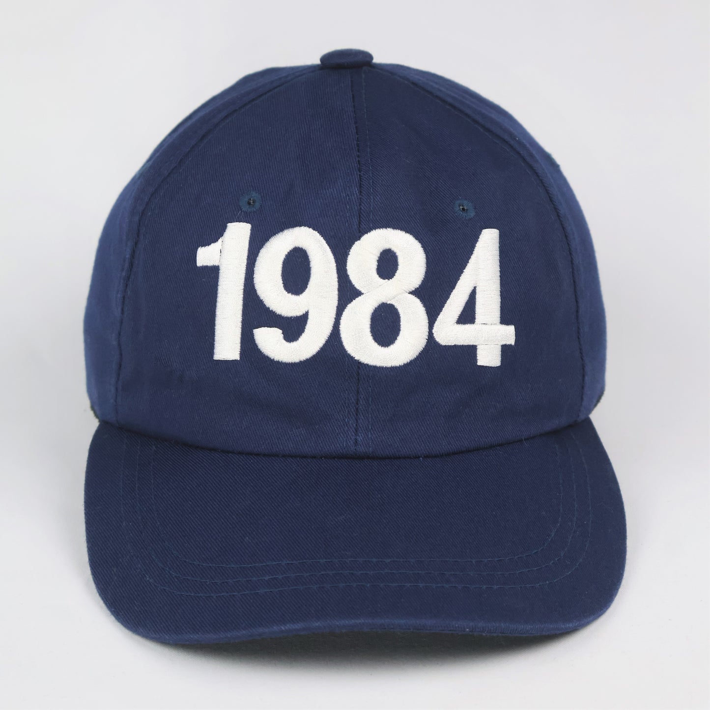 "1984" Embroidered Dad Cap - Navy Blue